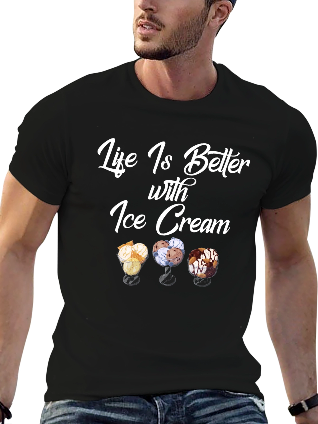 Life is Better with Ice Cream T-Shirt