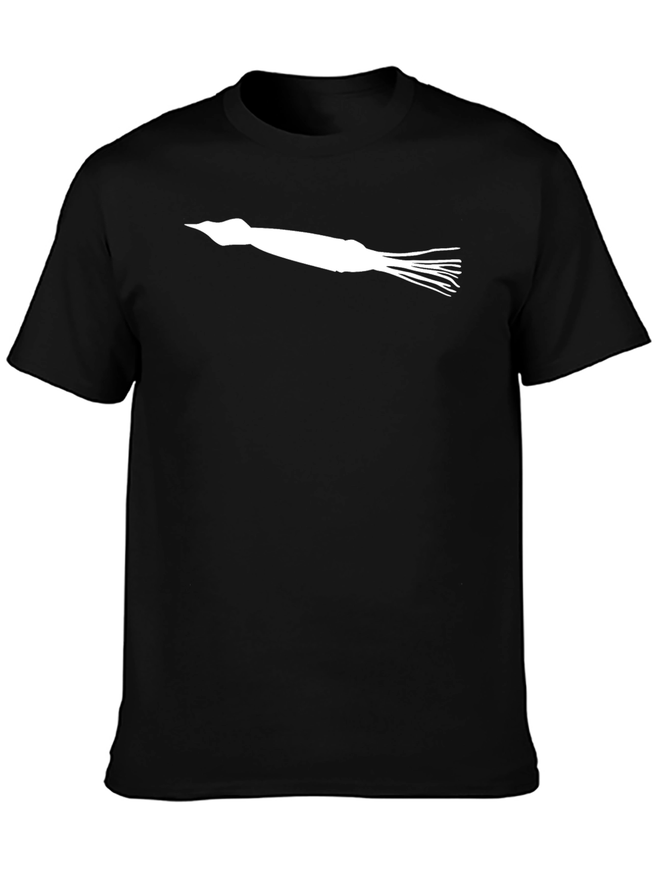 Squid Graphic T-Shirt - Mens Black Tee