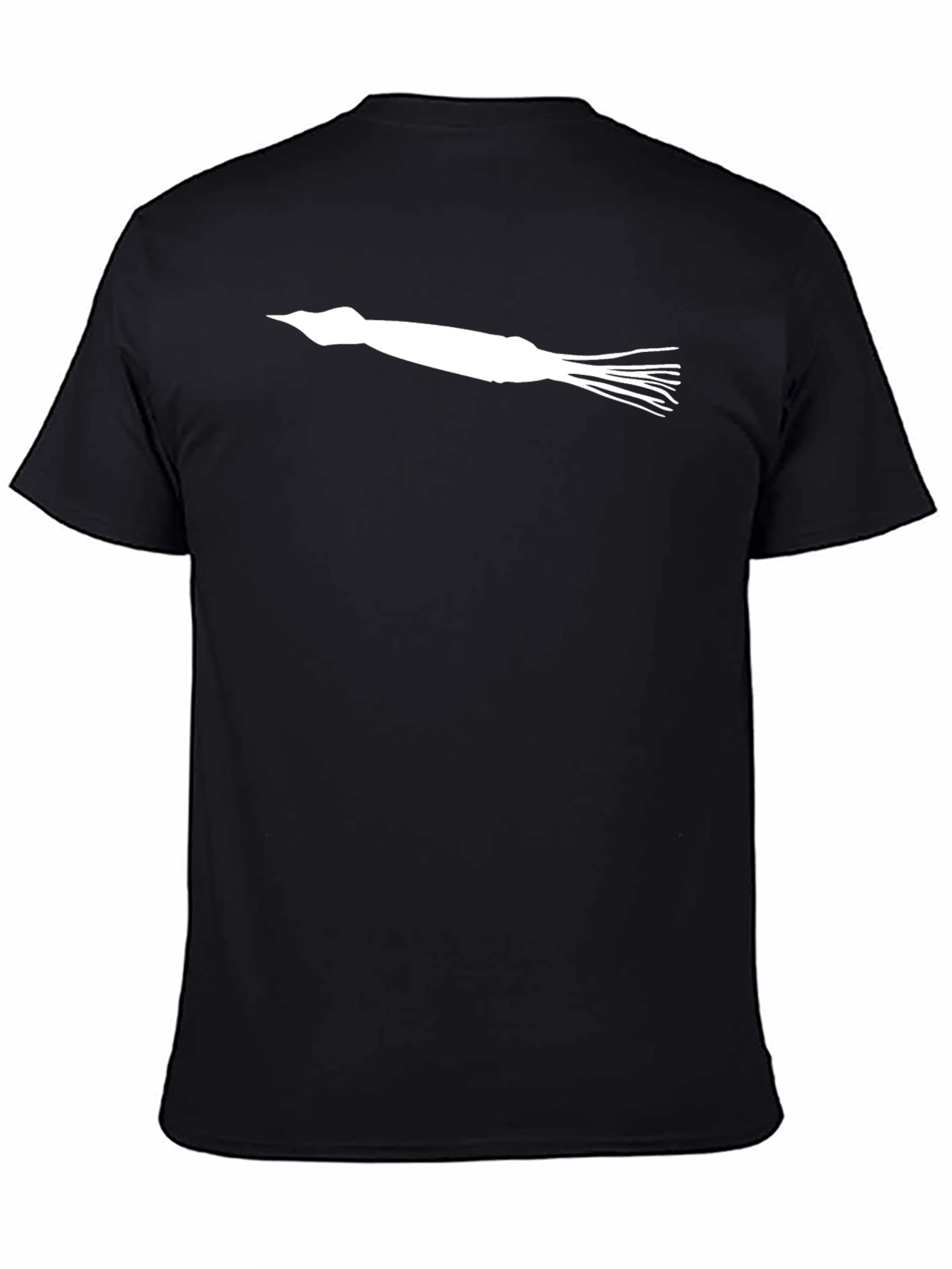 Squid Graphic T-Shirt - Mens Black Tee