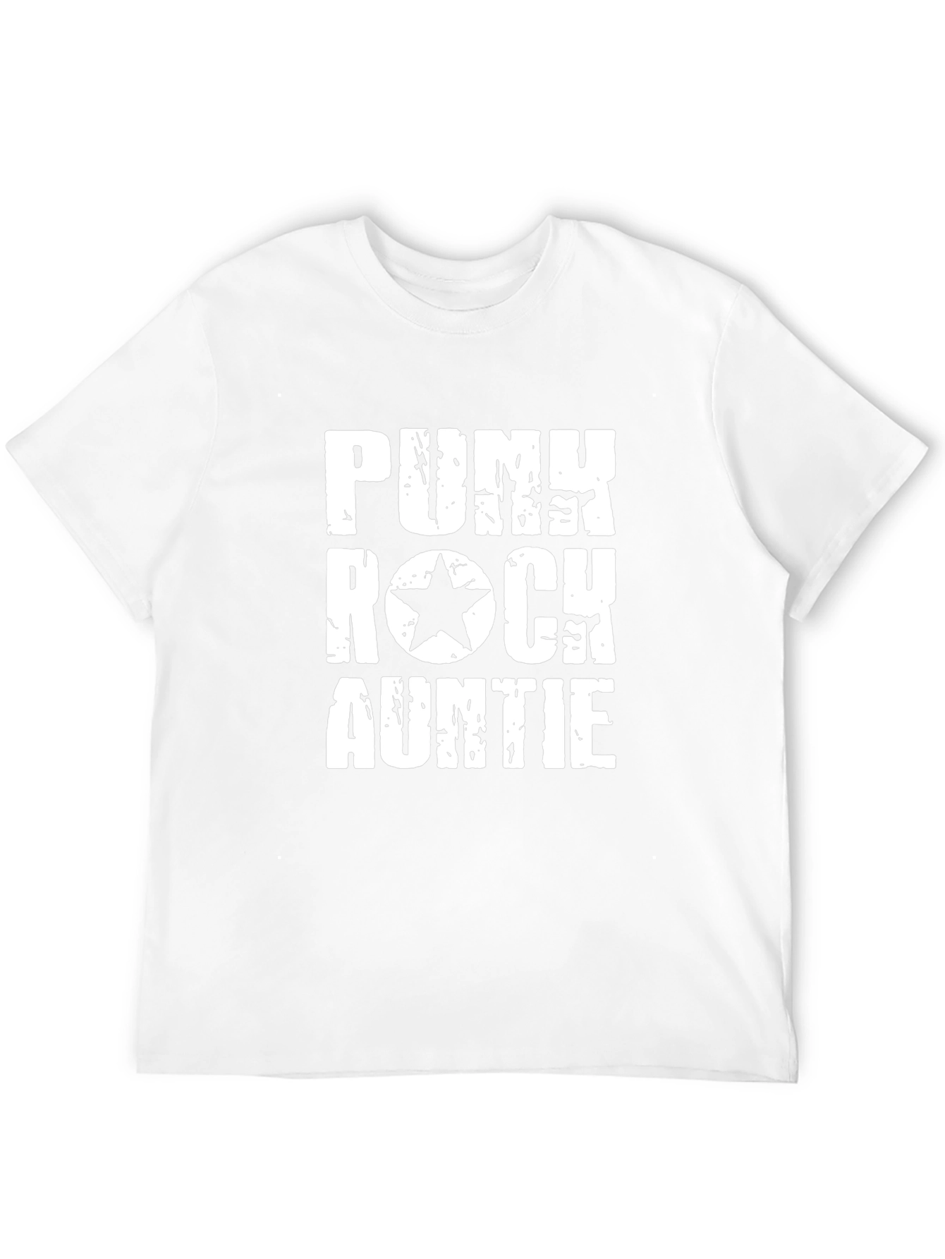 Punk Rock Auntie T-Shirt - Black Graphic Tee