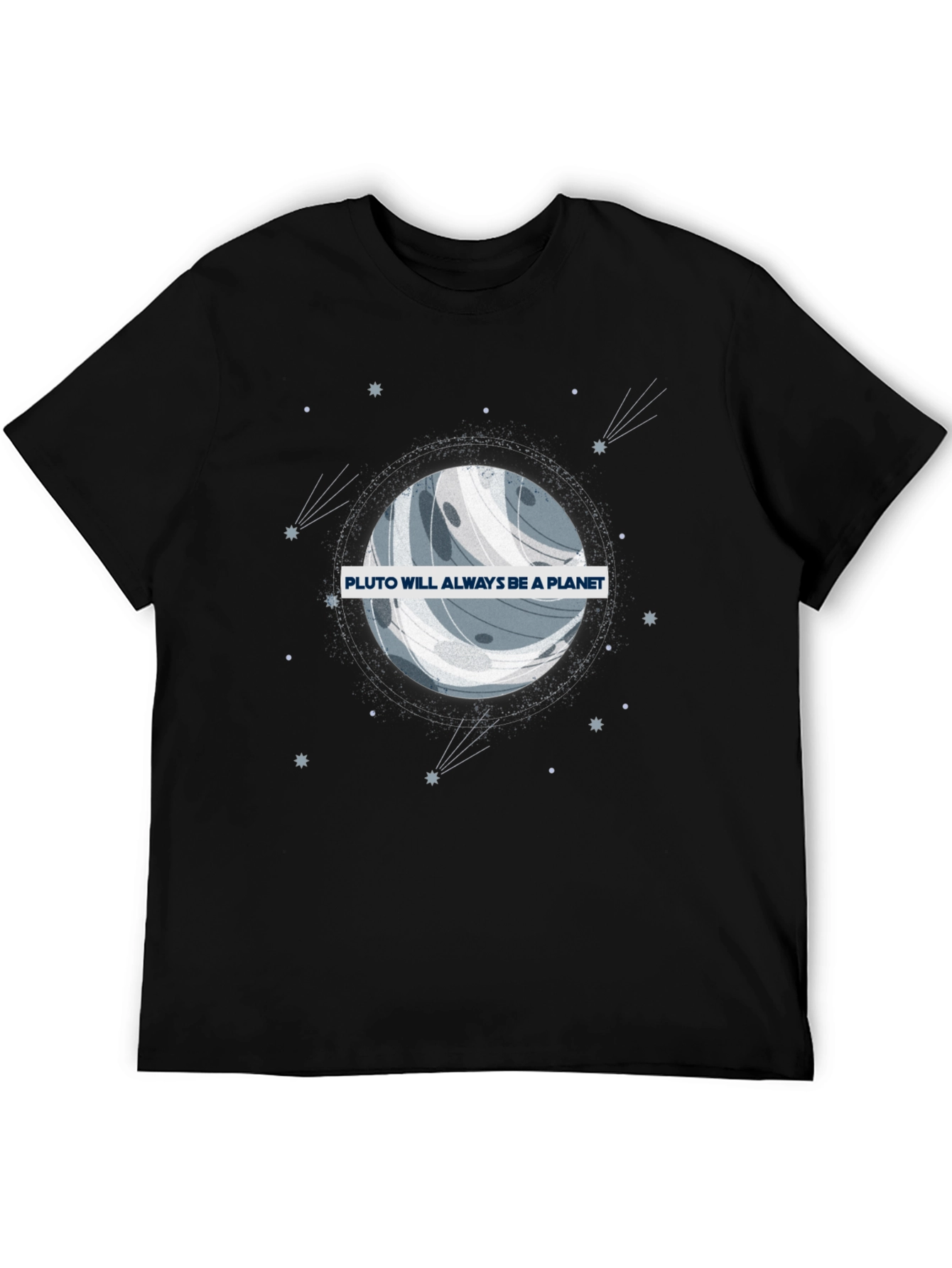 Pluto Will Always Be a Planet Graphic Tee