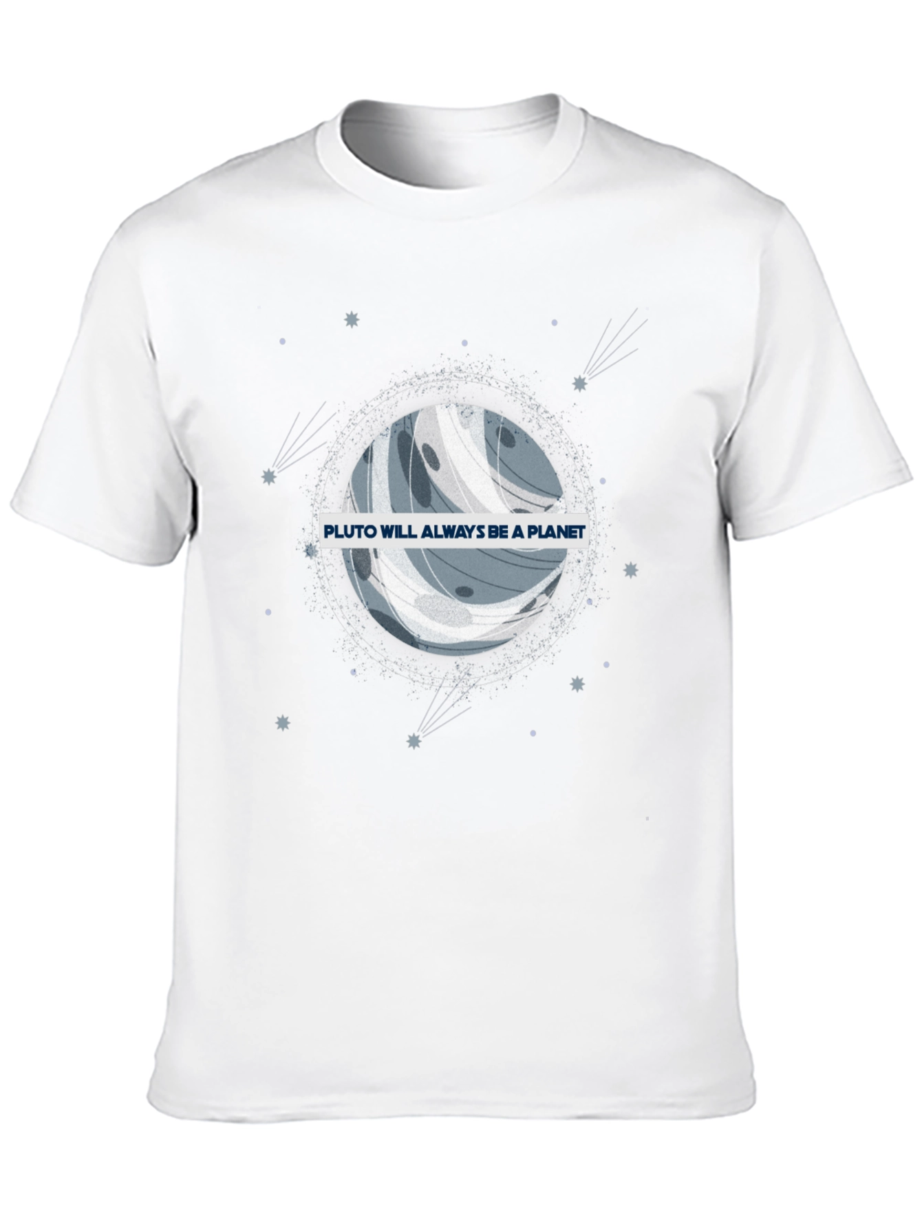 Pluto Will Always Be a Planet Graphic Tee