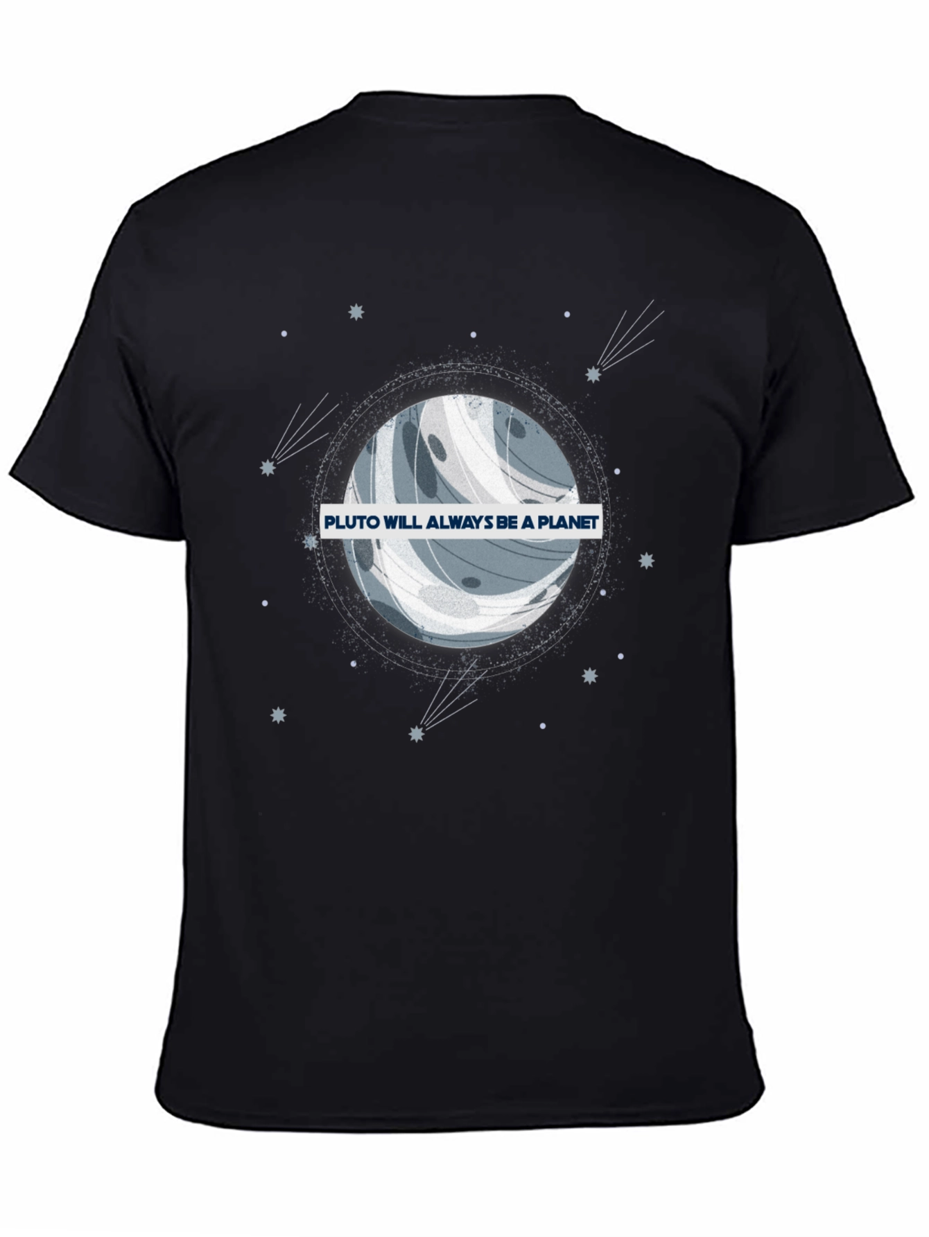 Pluto Will Always Be a Planet Graphic Tee
