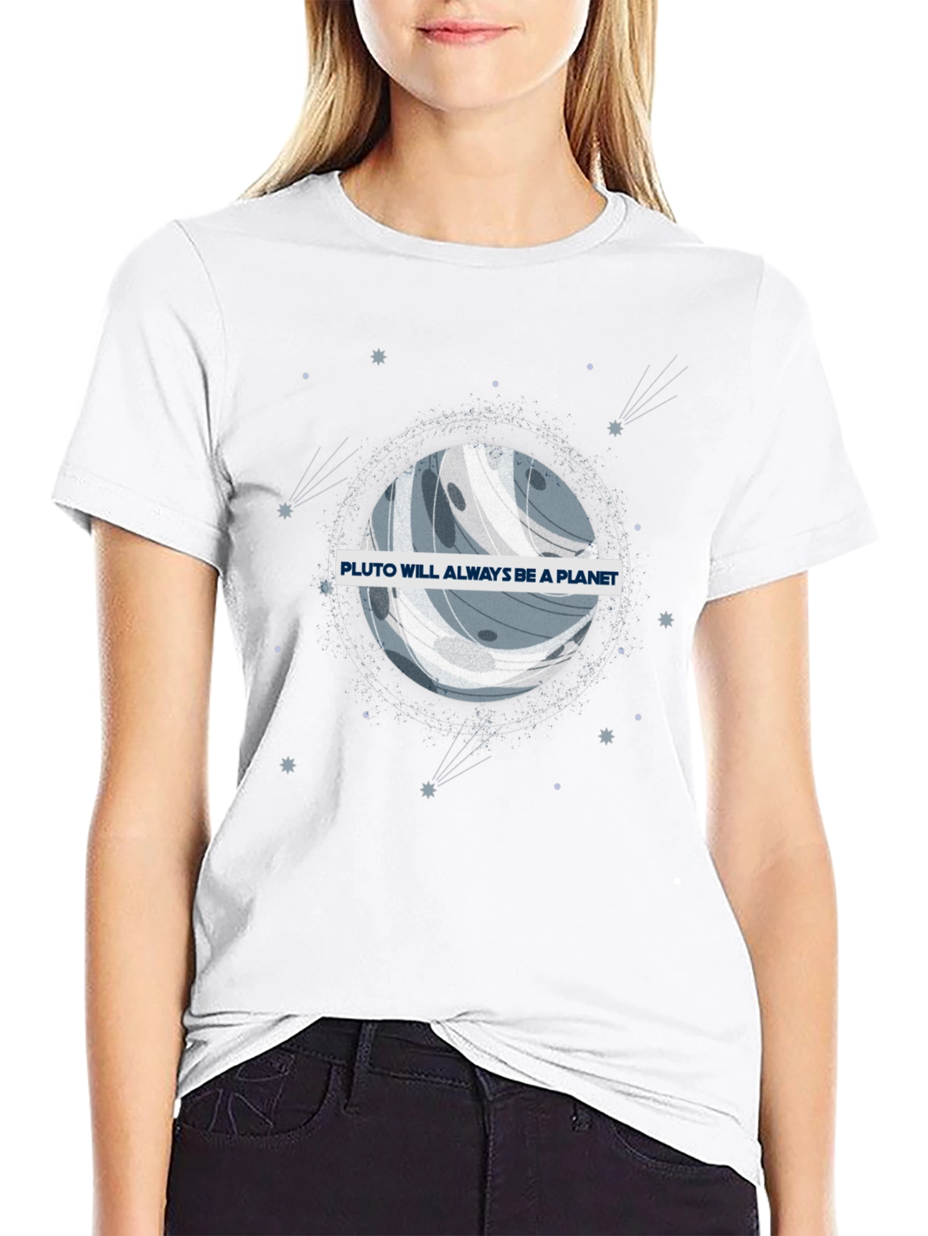 Pluto Will Always Be a Planet Graphic Tee
