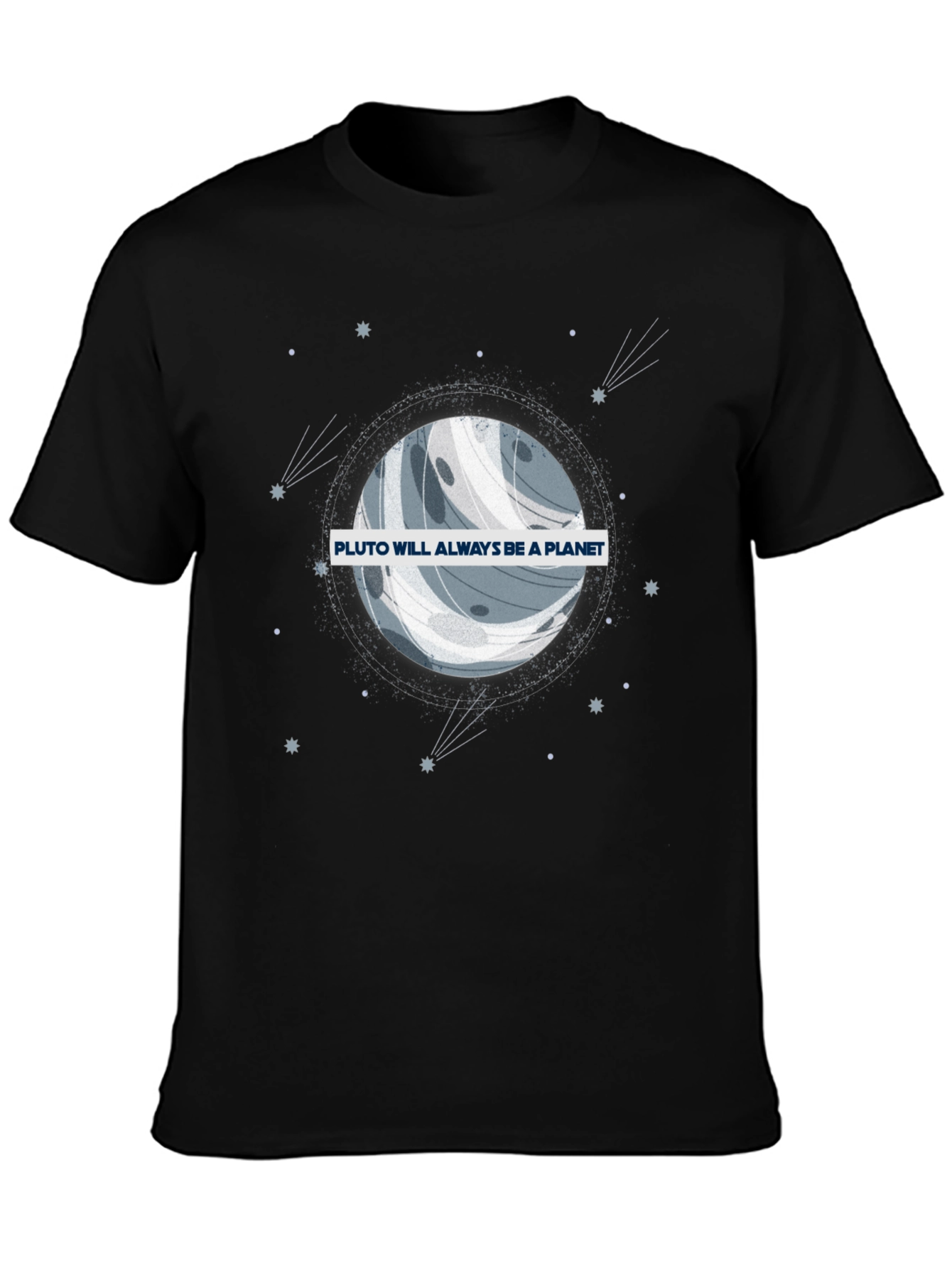 Pluto Will Always Be a Planet Graphic Tee