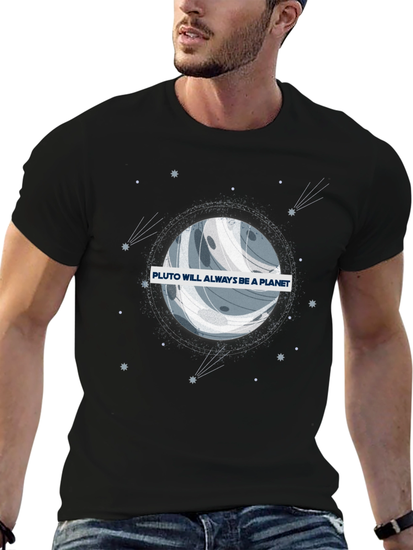 Pluto Will Always Be a Planet Graphic Tee