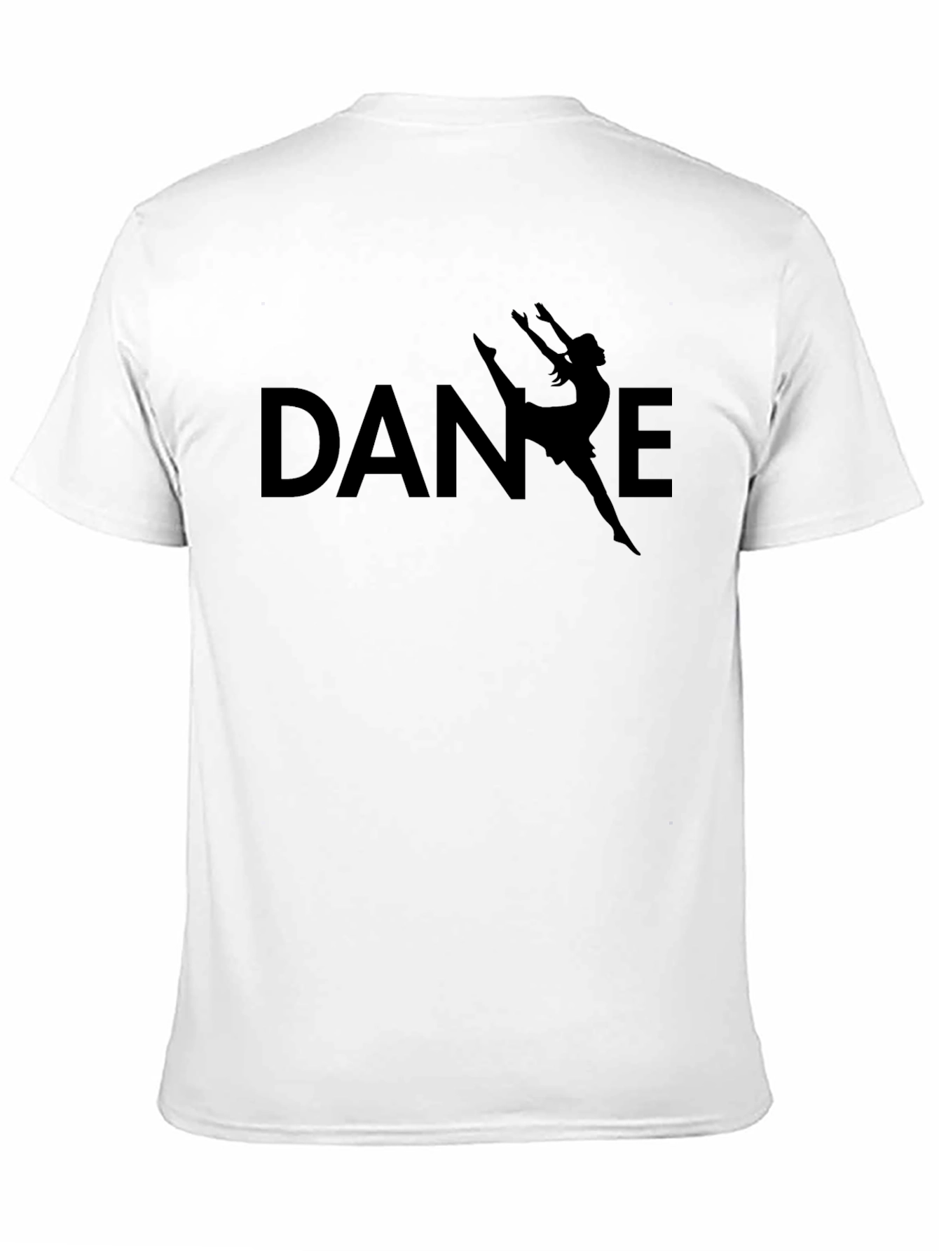 Dance Silhouette Graphic Tee - Black