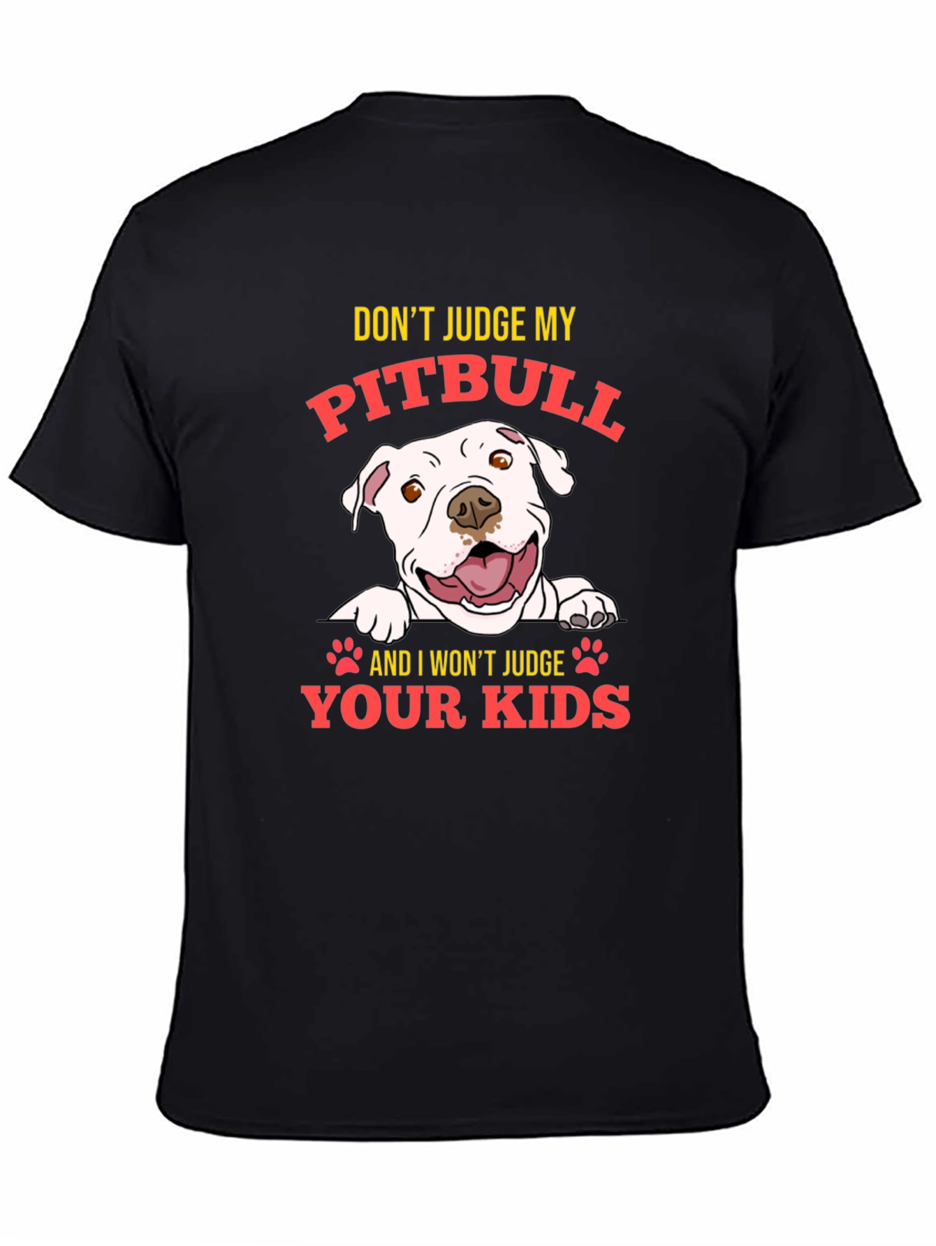 Pitbull Lover Graphic T-Shirt