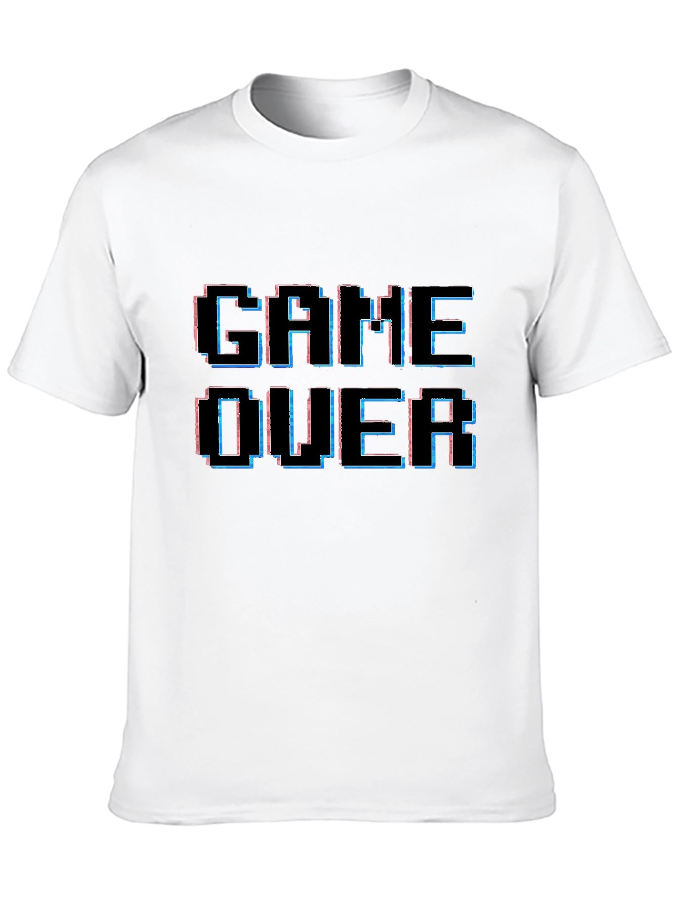 Game Over Pixelated T-Shirt - Gamer Style