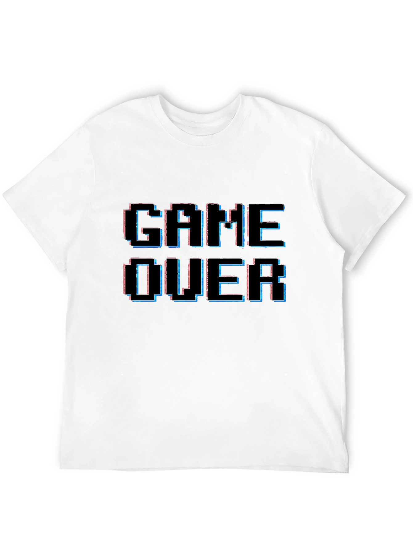 Game Over Pixelated T-Shirt - Gamer Style