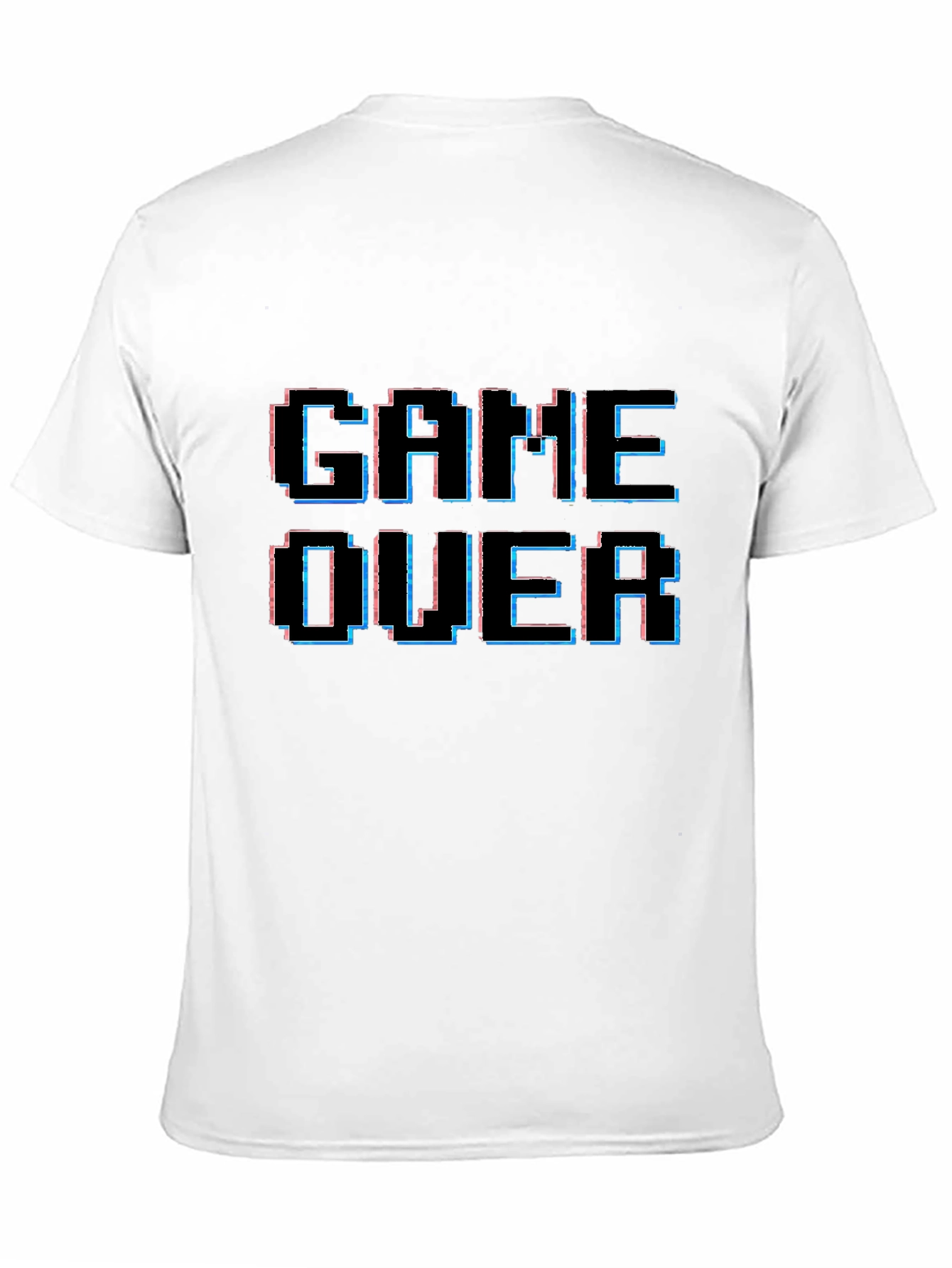 Game Over Pixelated T-Shirt - Gamer Style