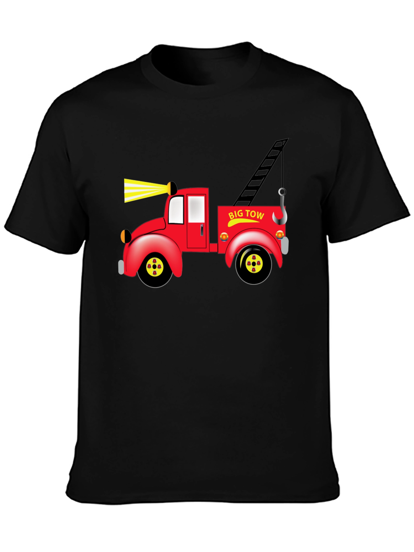 Cartoon Tow Truck Graphic Tee
