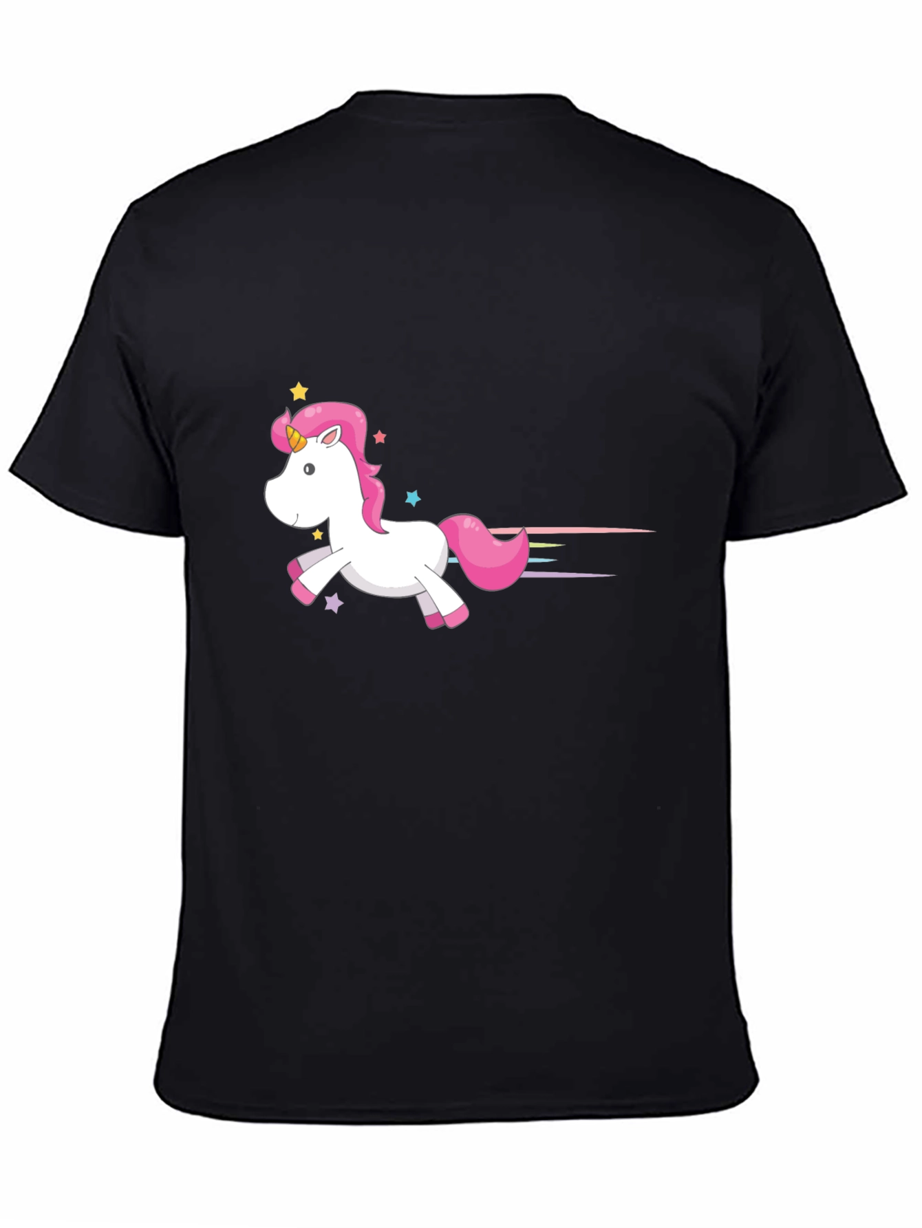 Unicorn Graphic Tee - Black