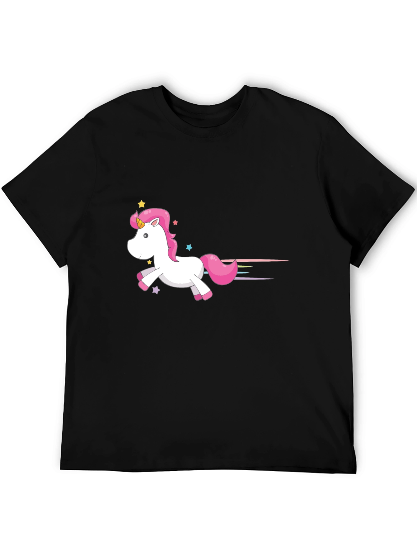 Unicorn Graphic Tee - Black