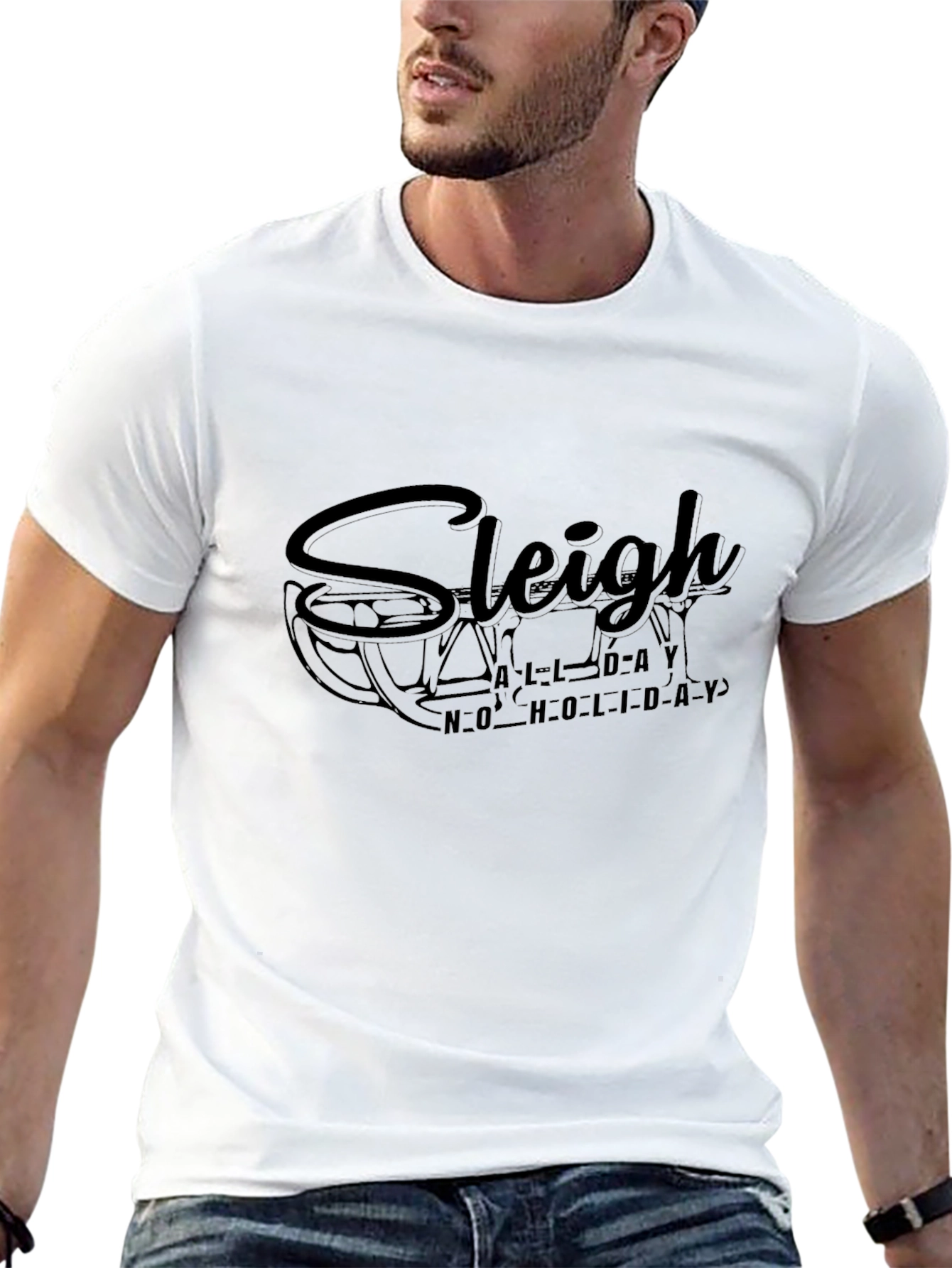 Sleigh All Holiday T-Shirt - Holiday Fun