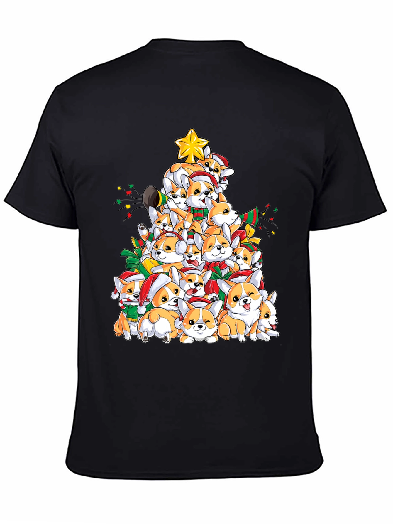 Corgi Christmas Tree T-Shirt