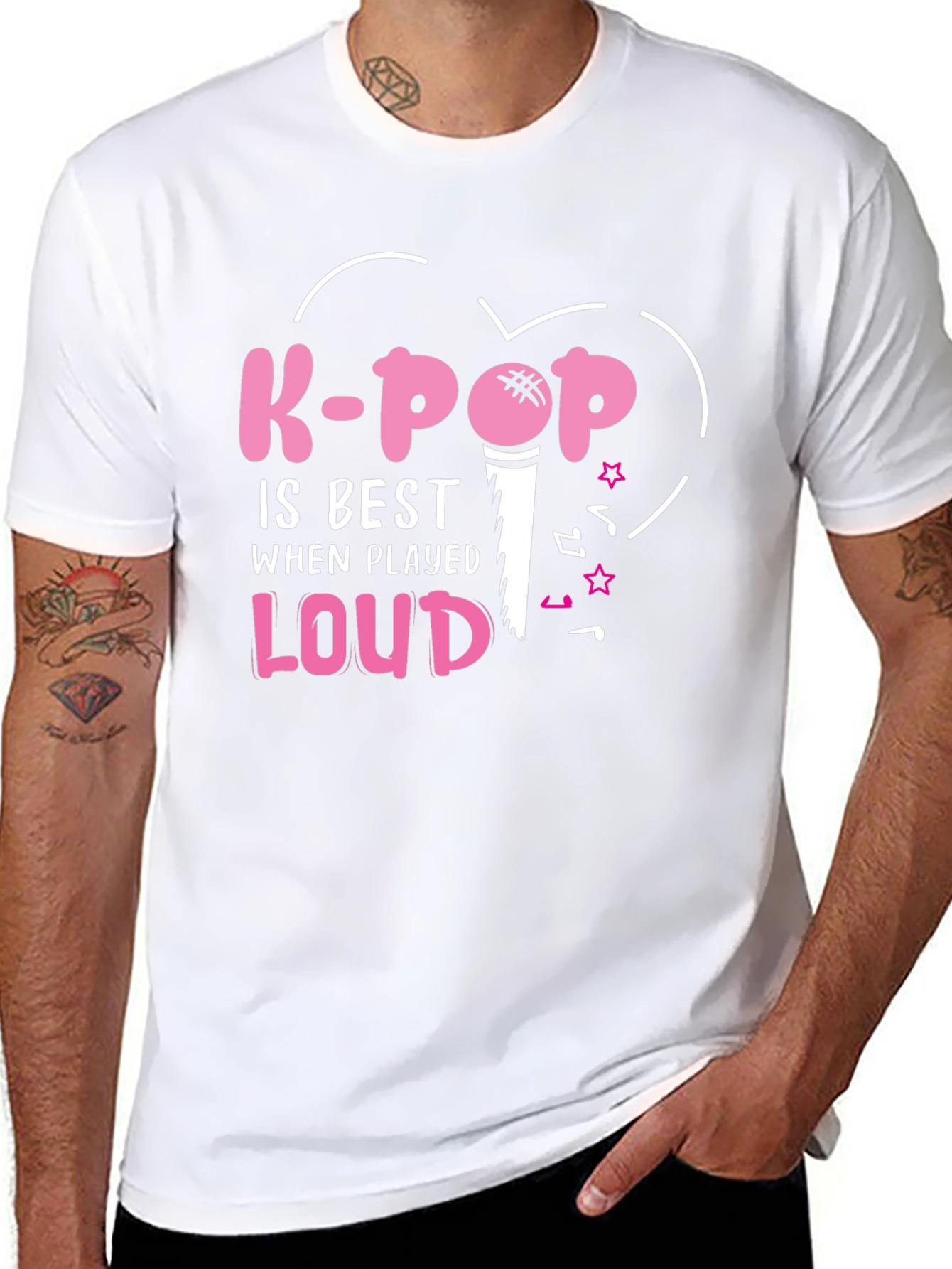 K-Pop Is Best When Played Loud Tee
