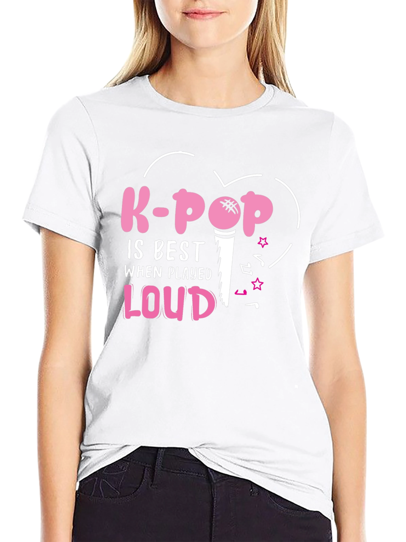 K-Pop Is Best When Played Loud Tee