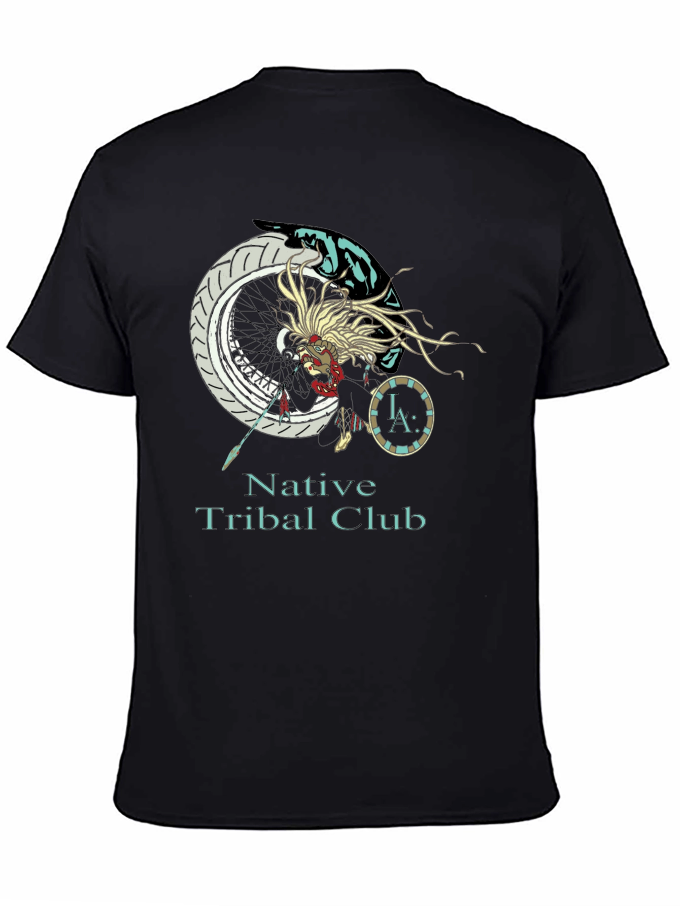 Native Tribal Club Graphic T-Shirt