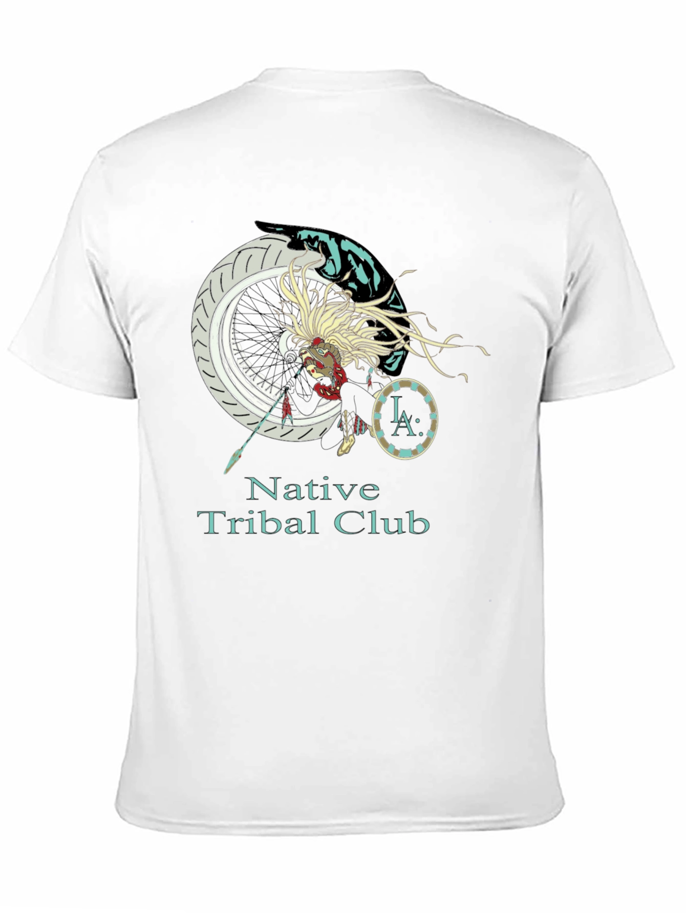 Native Tribal Club Graphic T-Shirt