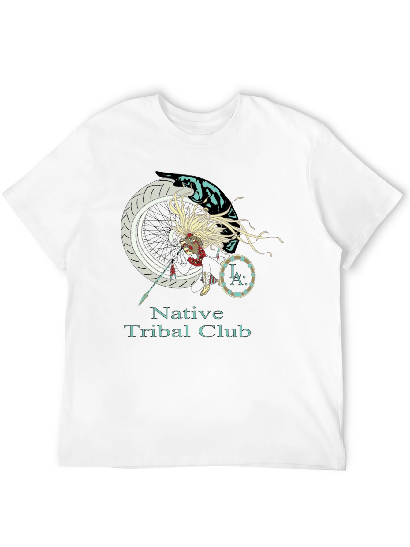 Native Tribal Club Graphic T-Shirt