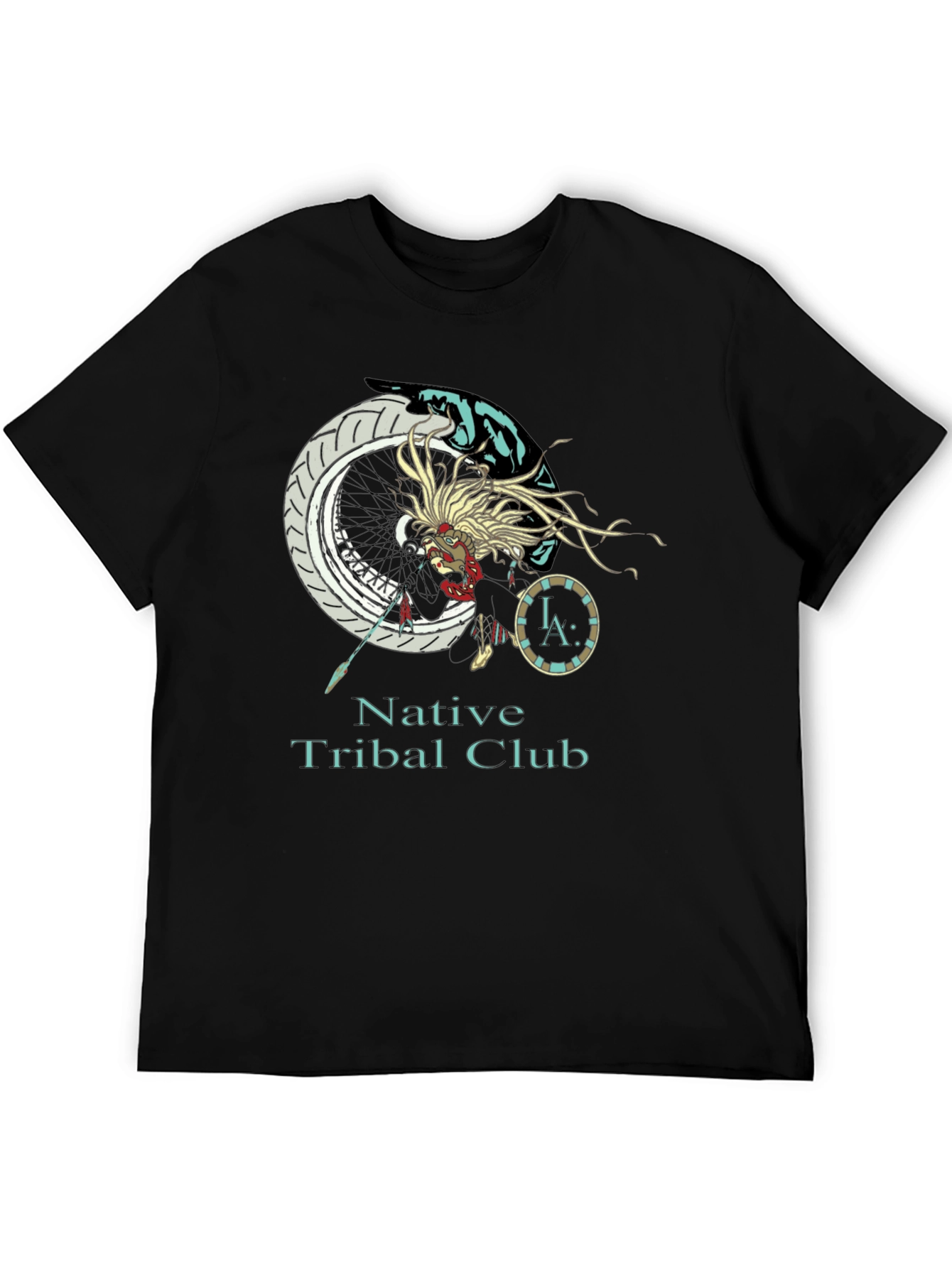 Native Tribal Club Graphic T-Shirt