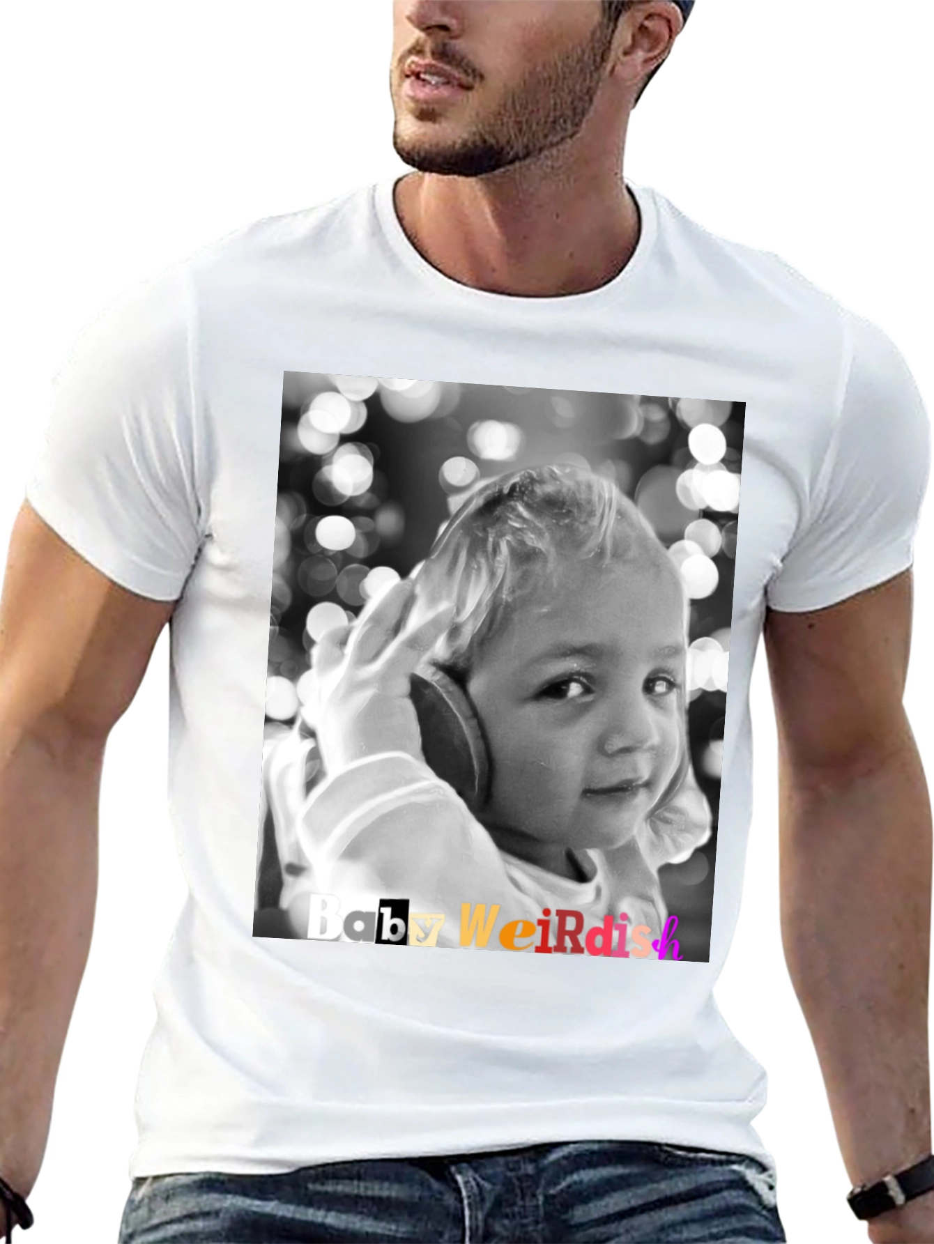 Baby Weirdish Graphic T-Shirt - Black