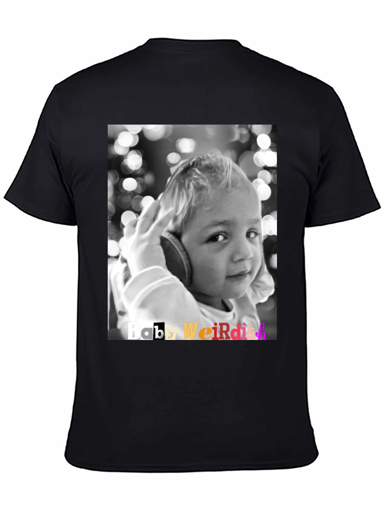 Baby Weirdish Graphic T-Shirt - Black