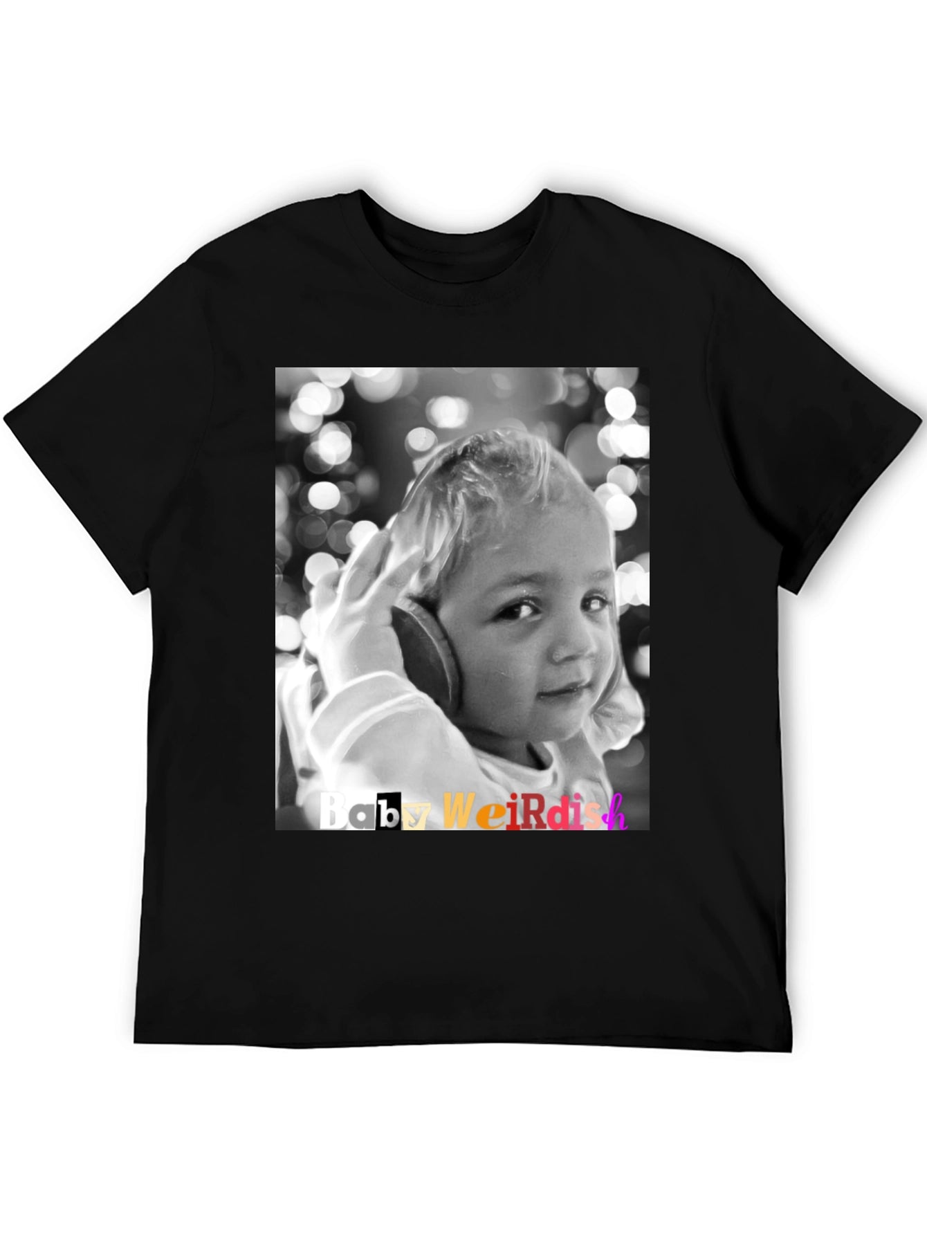 Baby Weirdish Graphic T-Shirt - Black