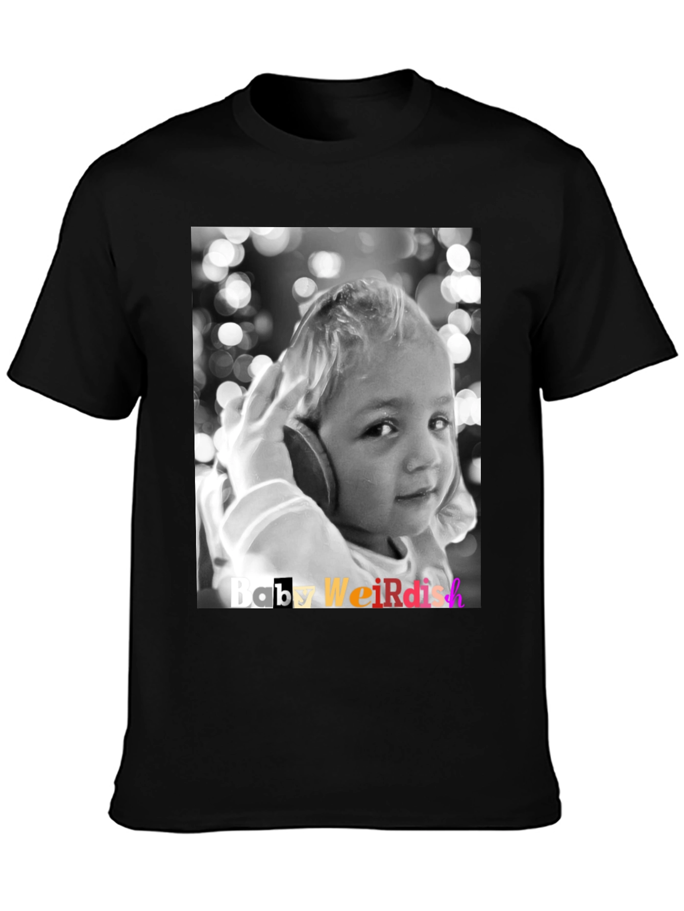 Baby Weirdish Graphic T-Shirt - Black