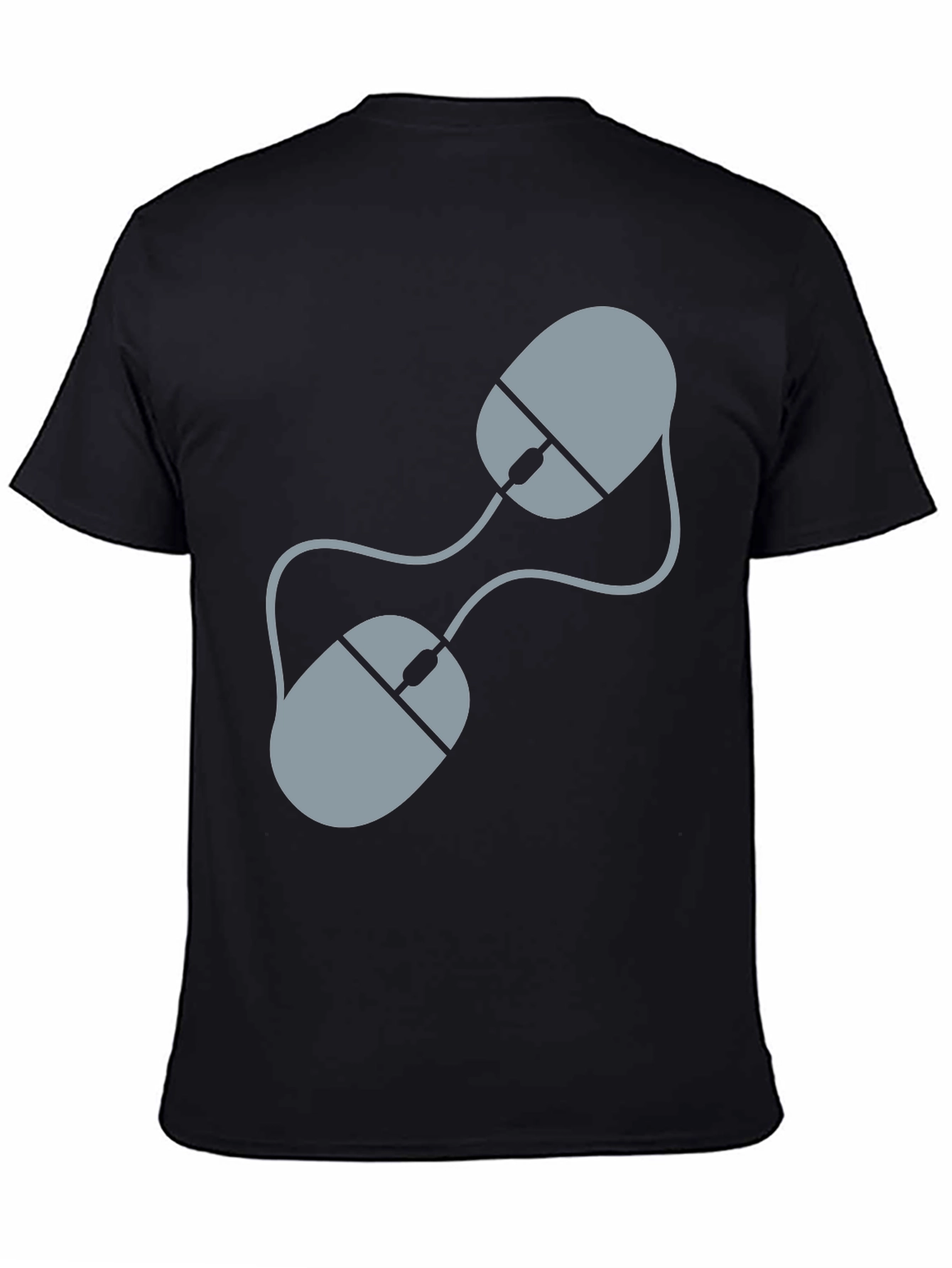 Double Mouse Graphic Tee - Gamer Style