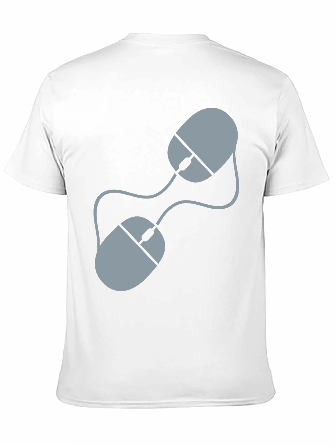 Double Mouse Graphic Tee - Gamer Style