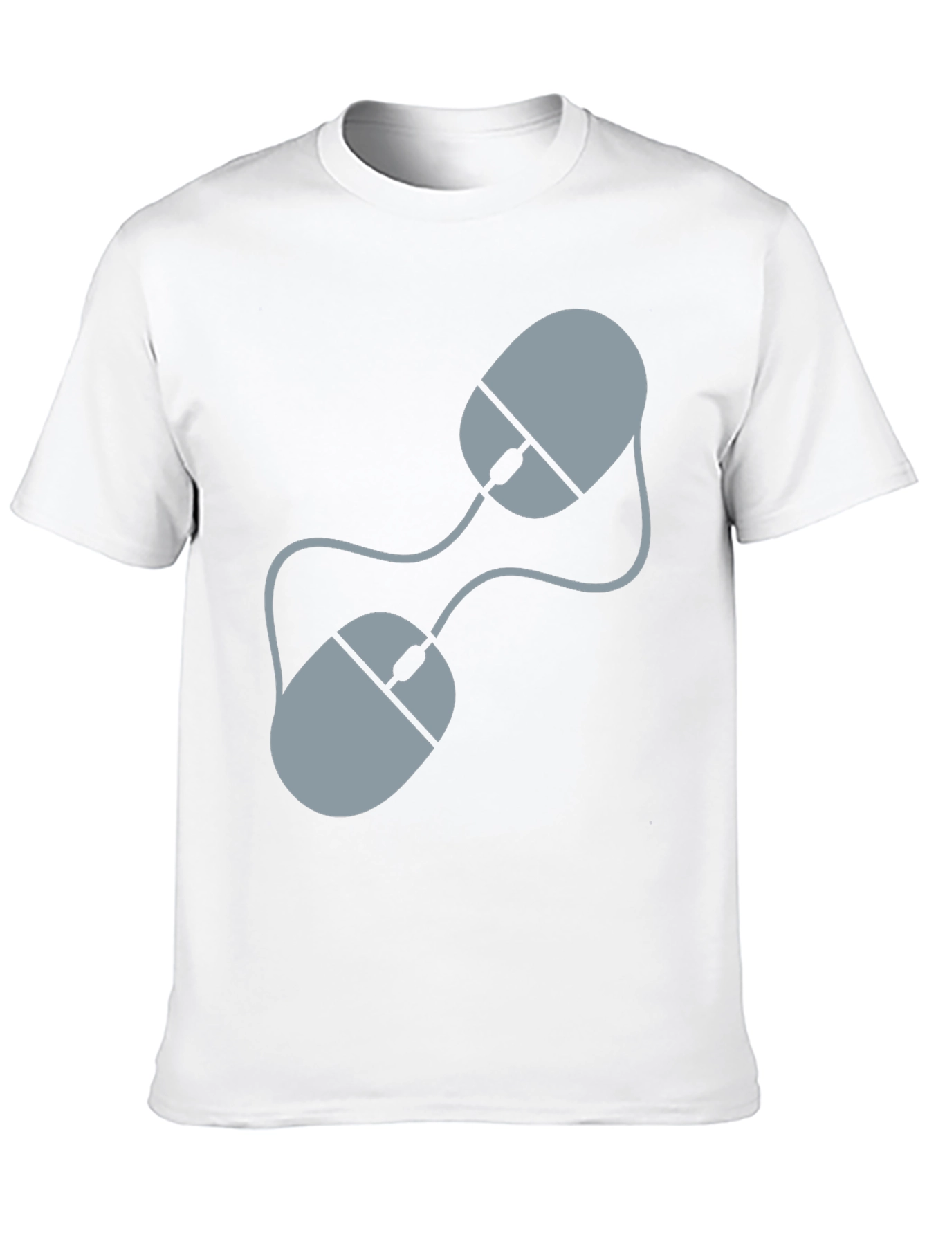 Double Mouse Graphic Tee - Gamer Style