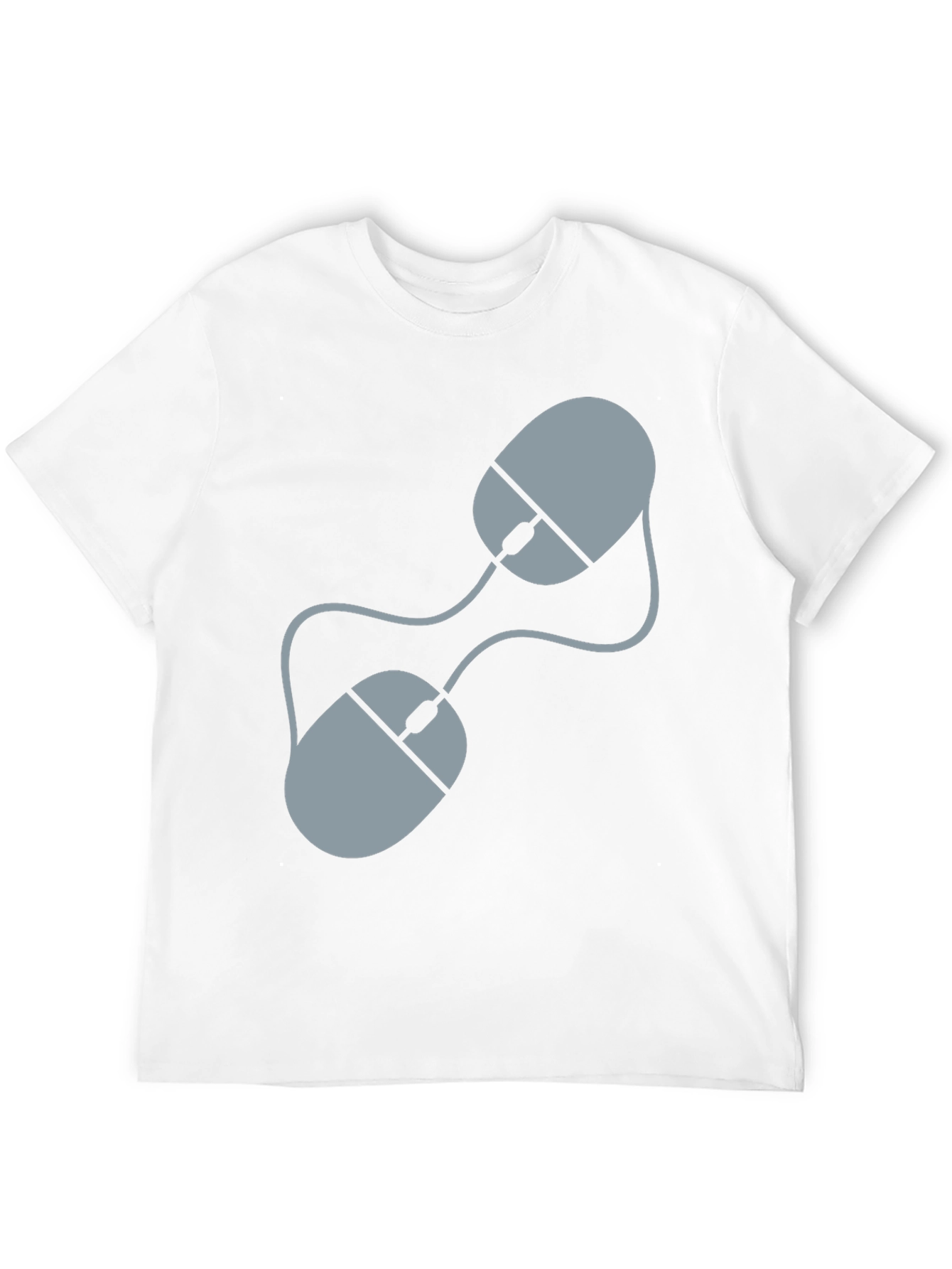 Double Mouse Graphic Tee - Gamer Style