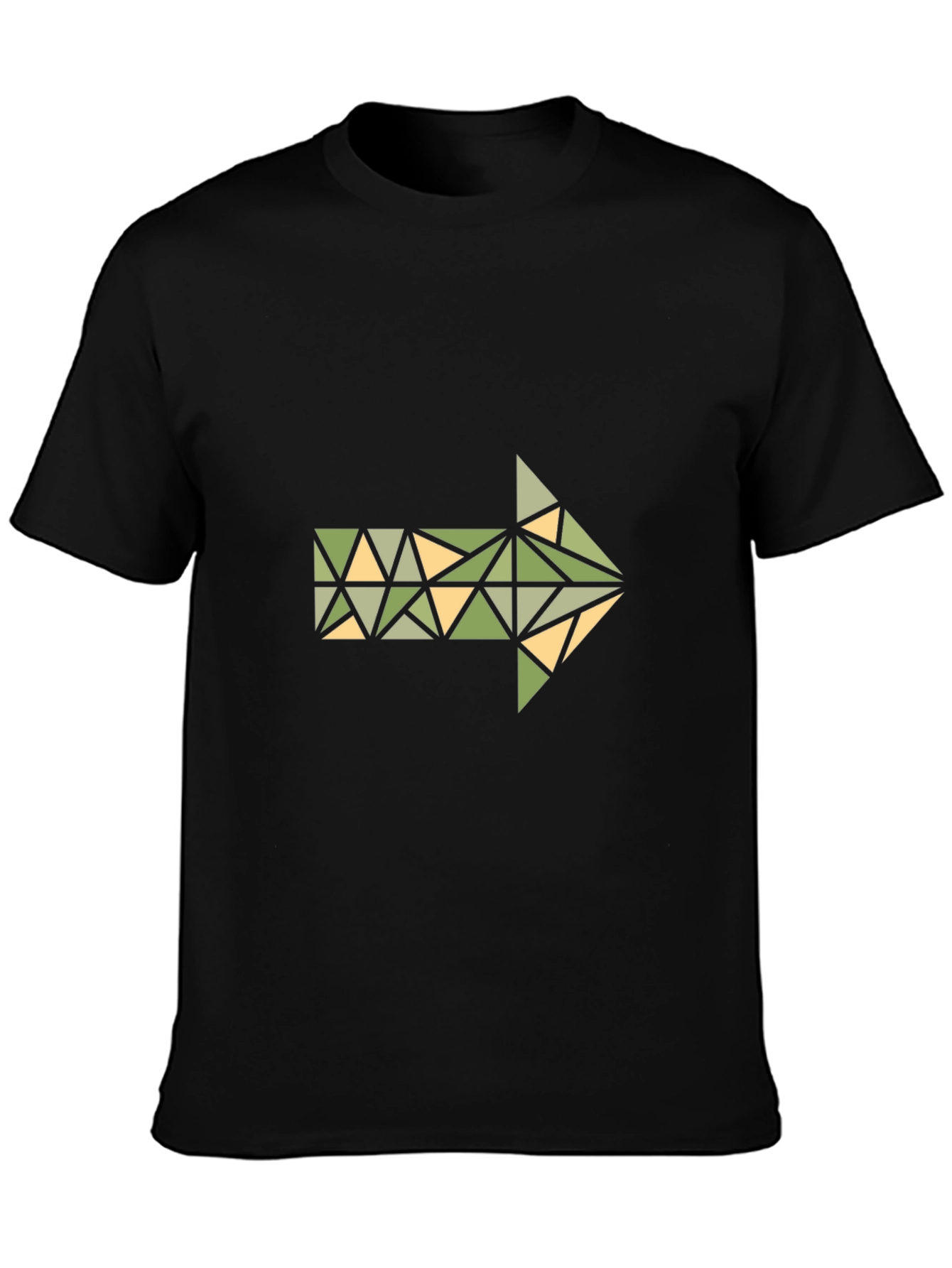Geometric Arrow Graphic T-Shirt