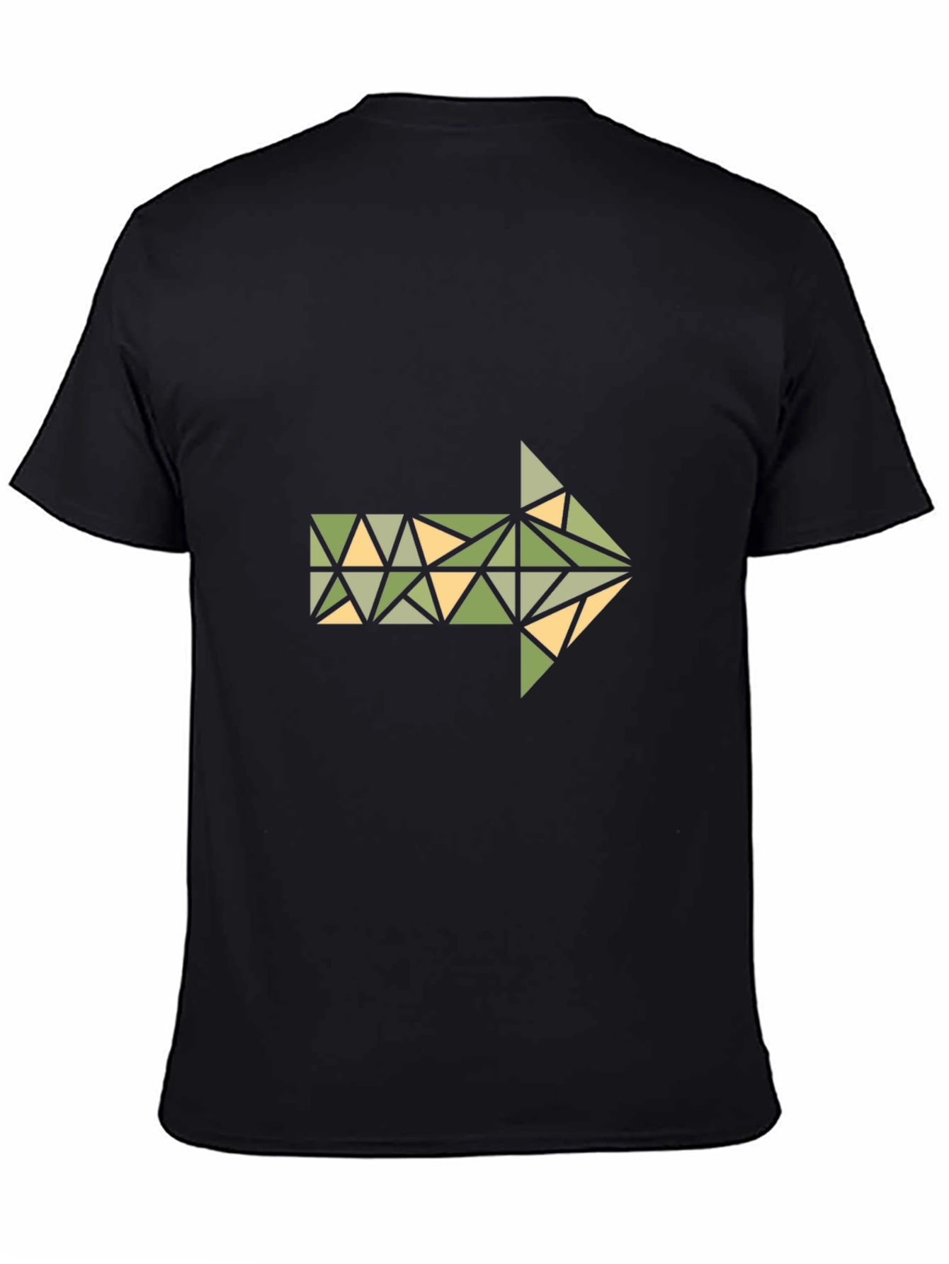 Geometric Arrow Graphic T-Shirt