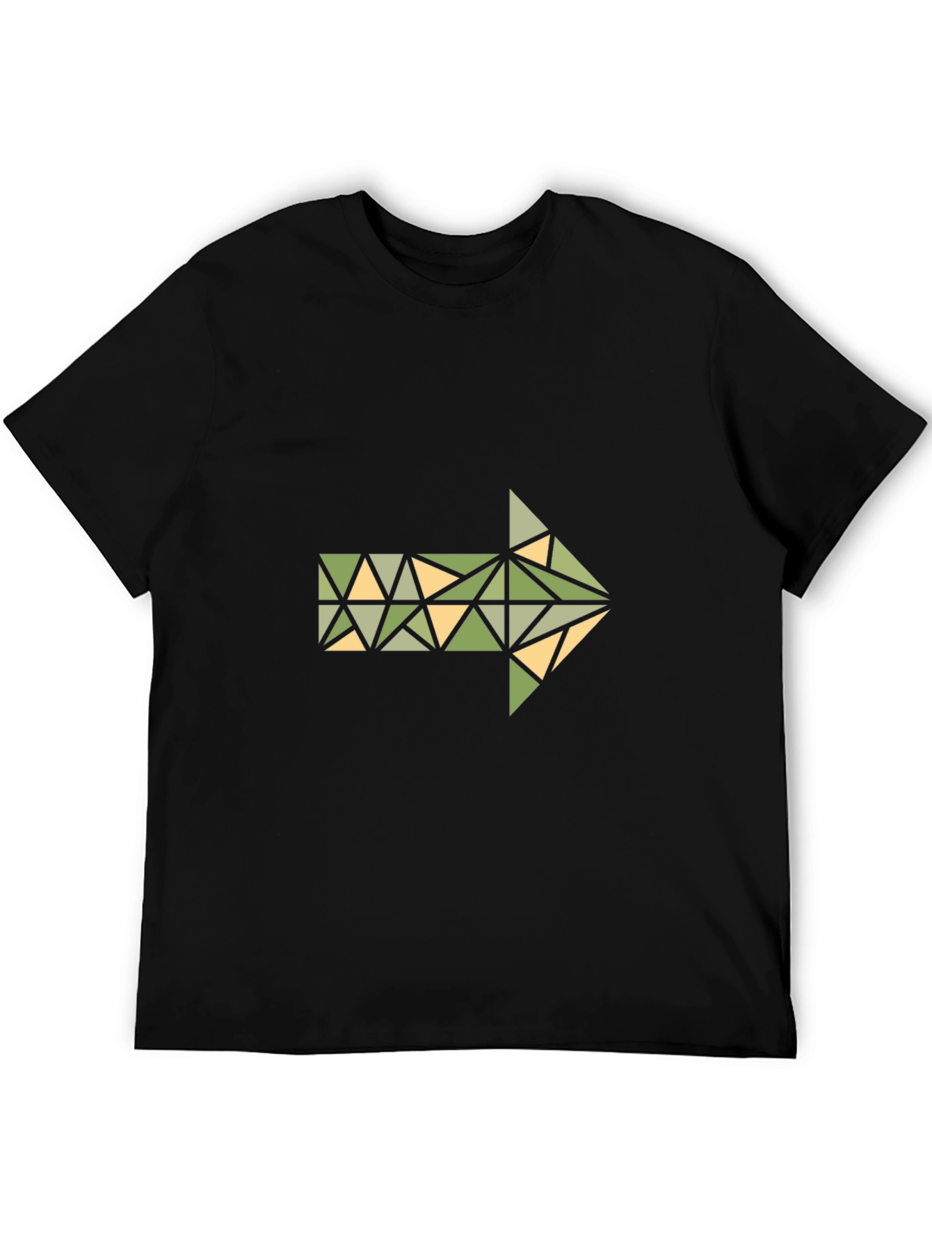 Geometric Arrow Graphic T-Shirt