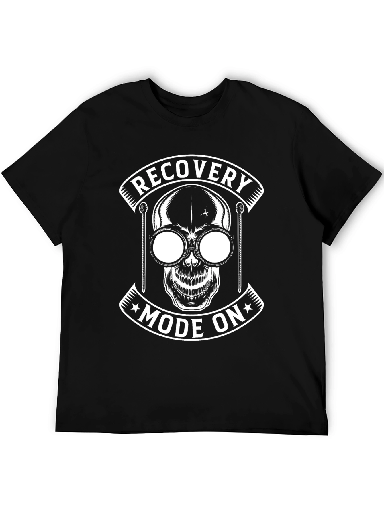 Recovery Mode On T-Shirt - Skull Graphic Tee