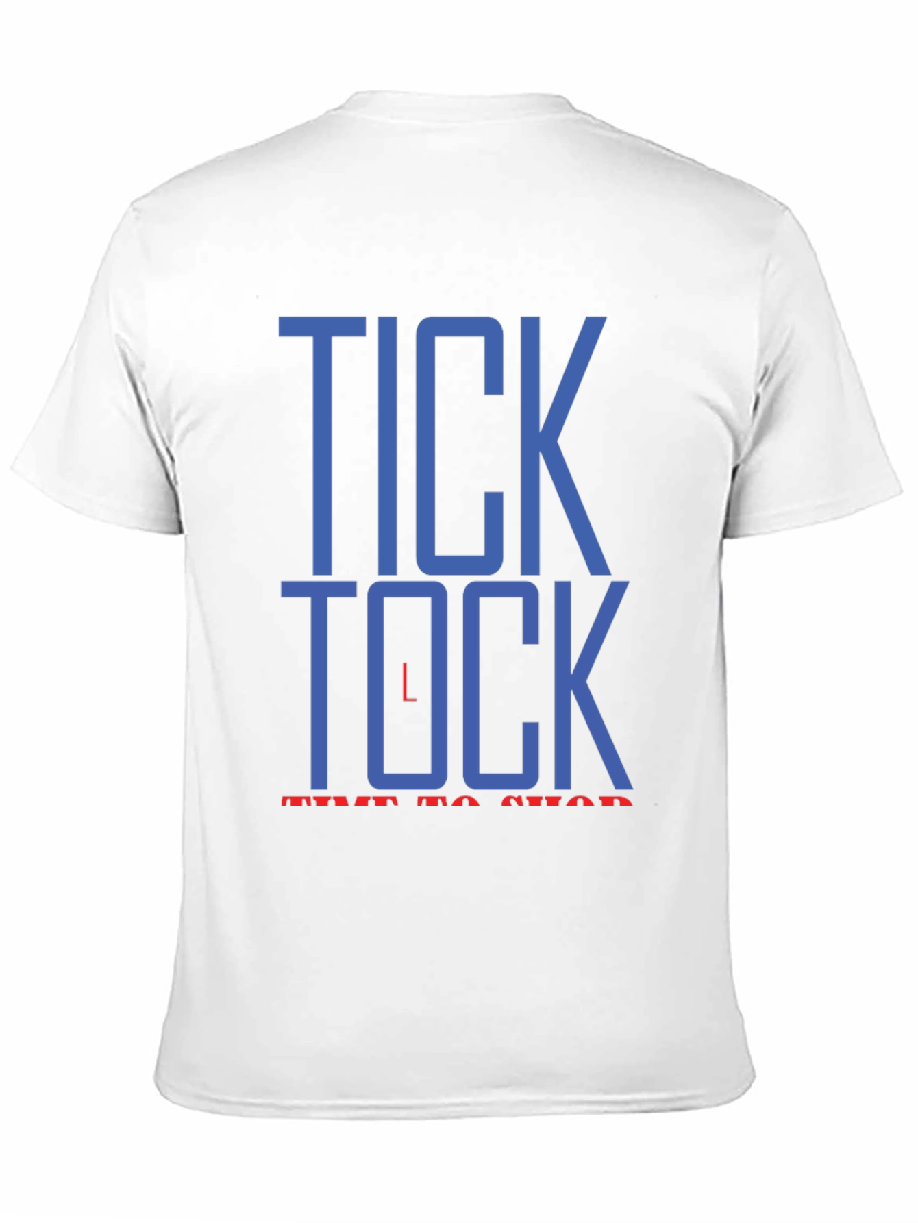 Tick Tock Time to Shop Graphic T-Shirt