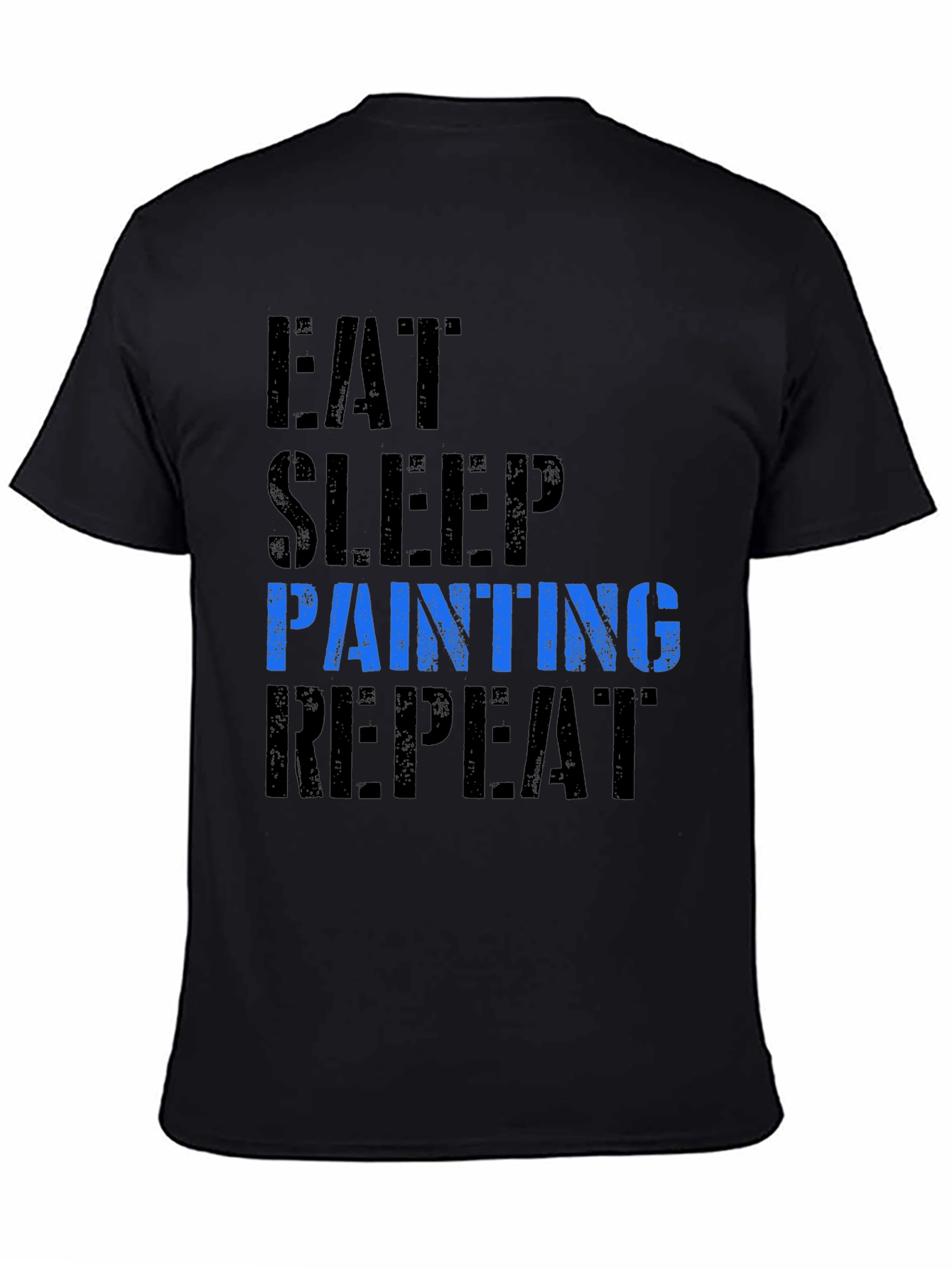 Eat Sleep Painting Repeat Graphic Tee
