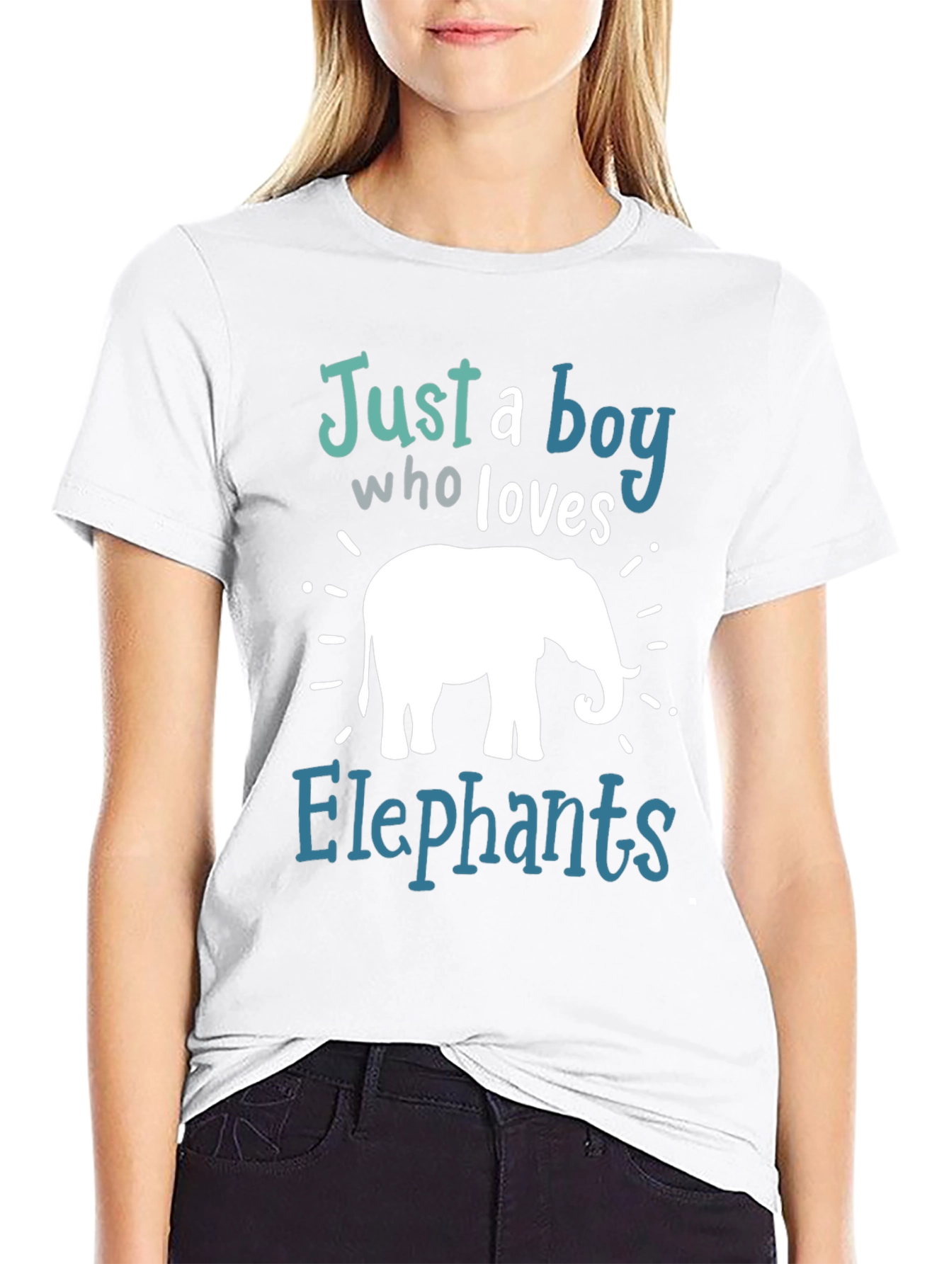 Boys Elephant Lover Graphic T-Shirt