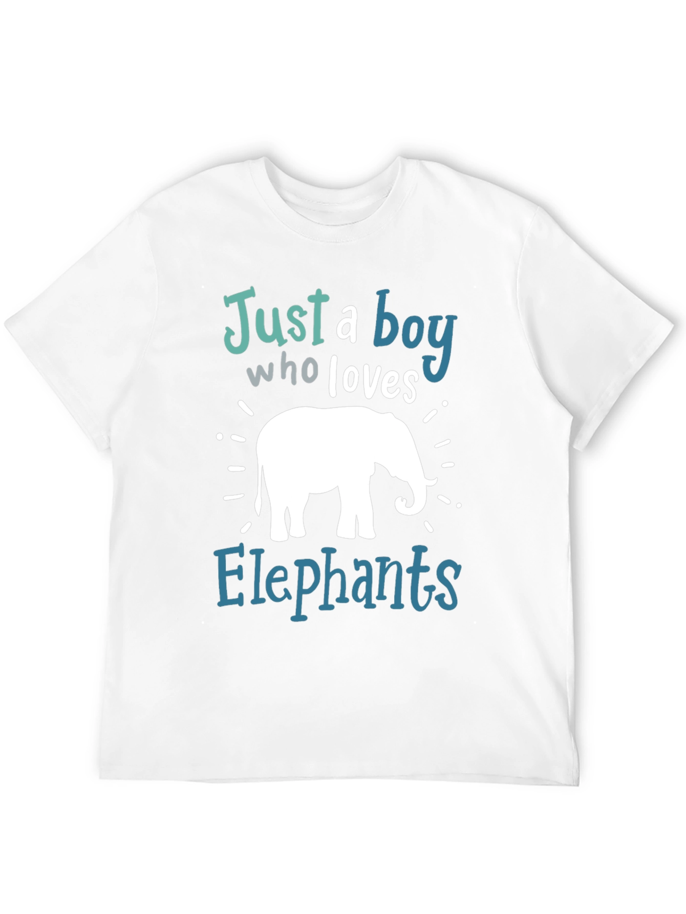 Boys Elephant Lover Graphic T-Shirt