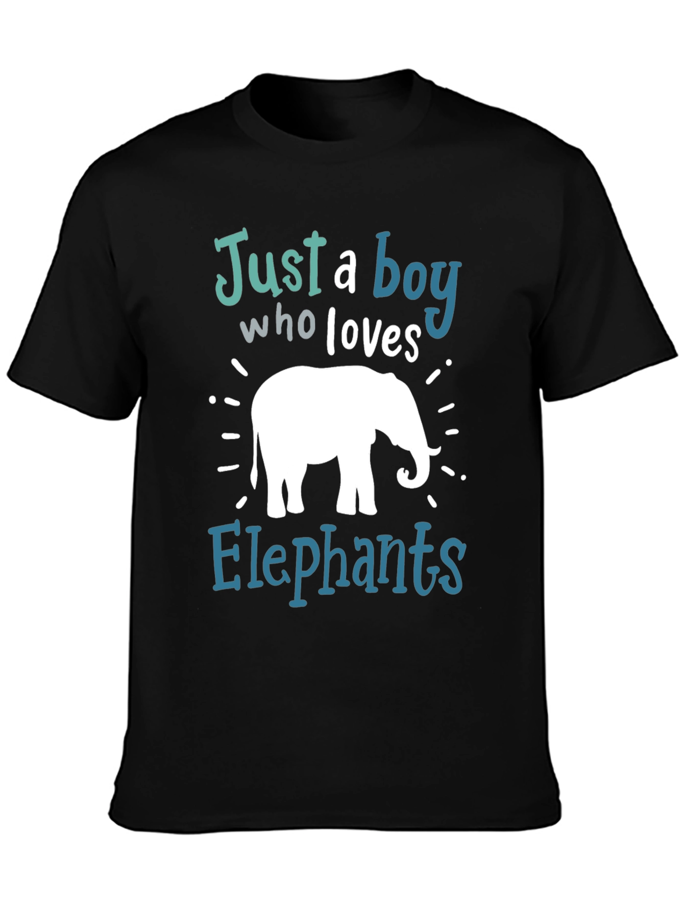 Boys Elephant Lover Graphic T-Shirt