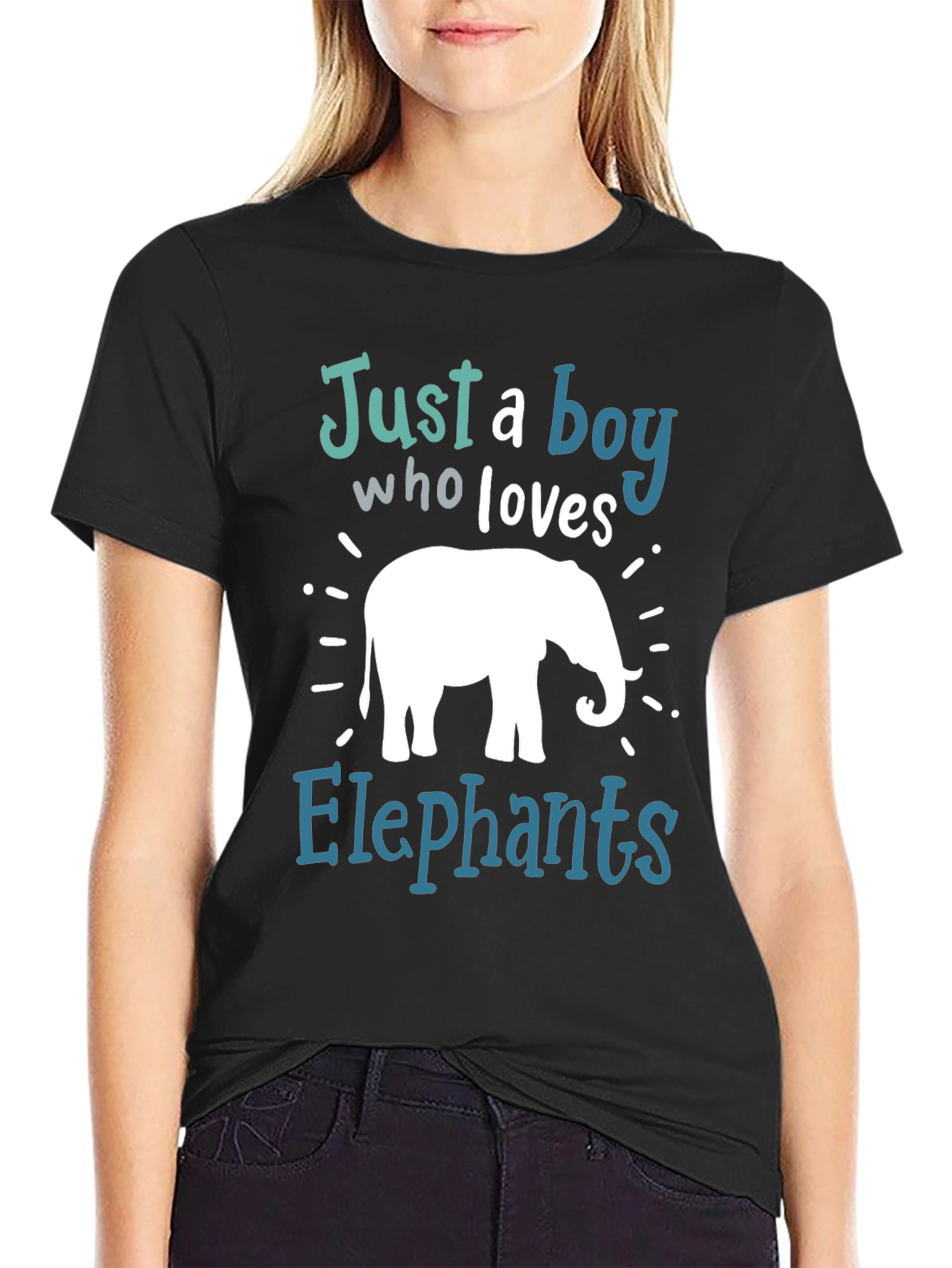 Boys Elephant Lover Graphic T-Shirt
