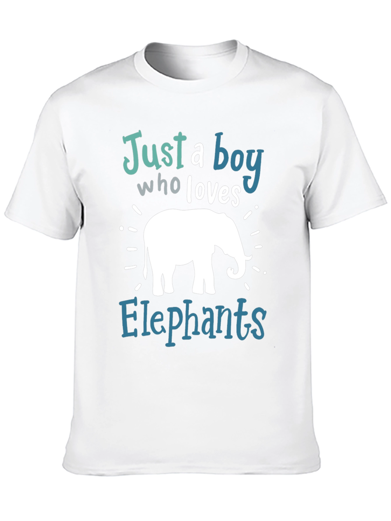 Boys Elephant Lover Graphic T-Shirt