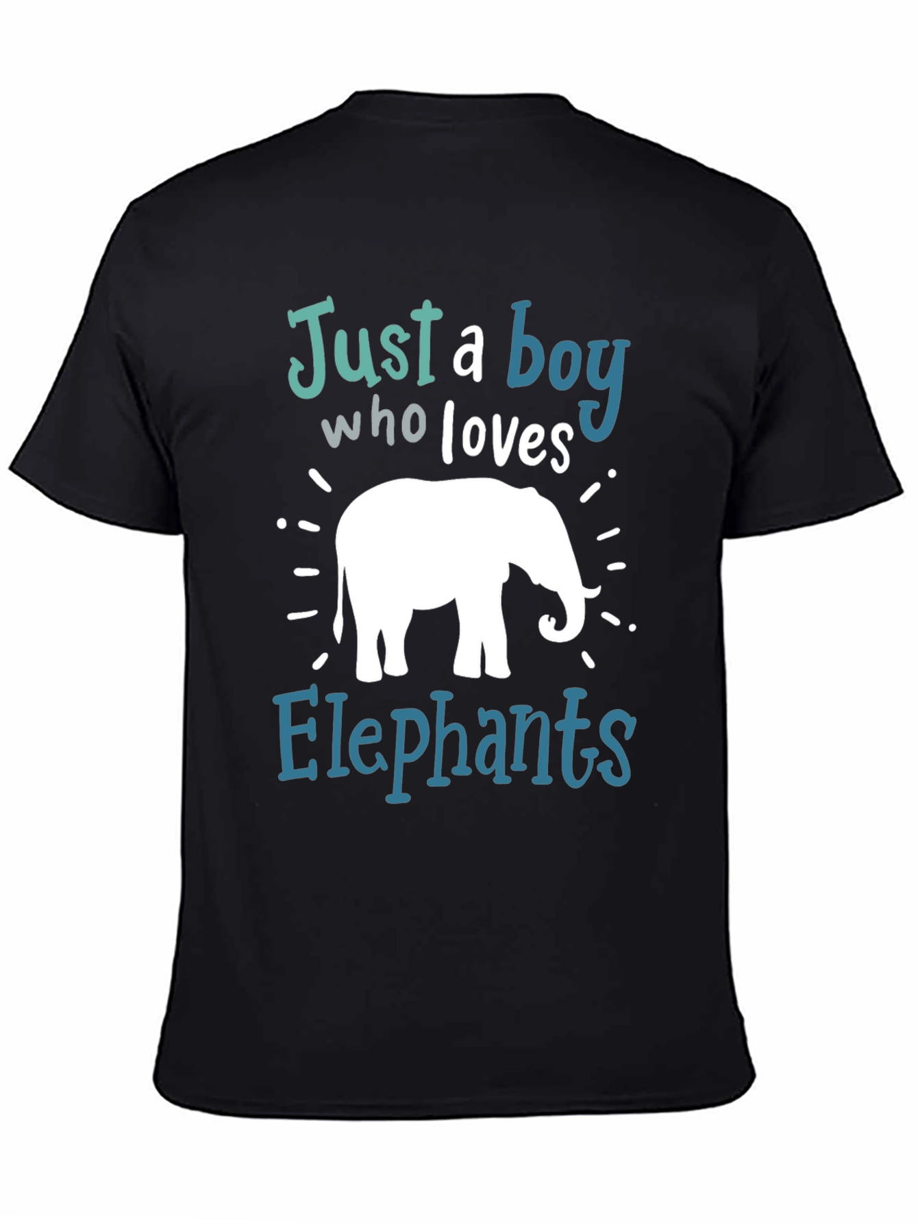 Boys Elephant Lover Graphic T-Shirt