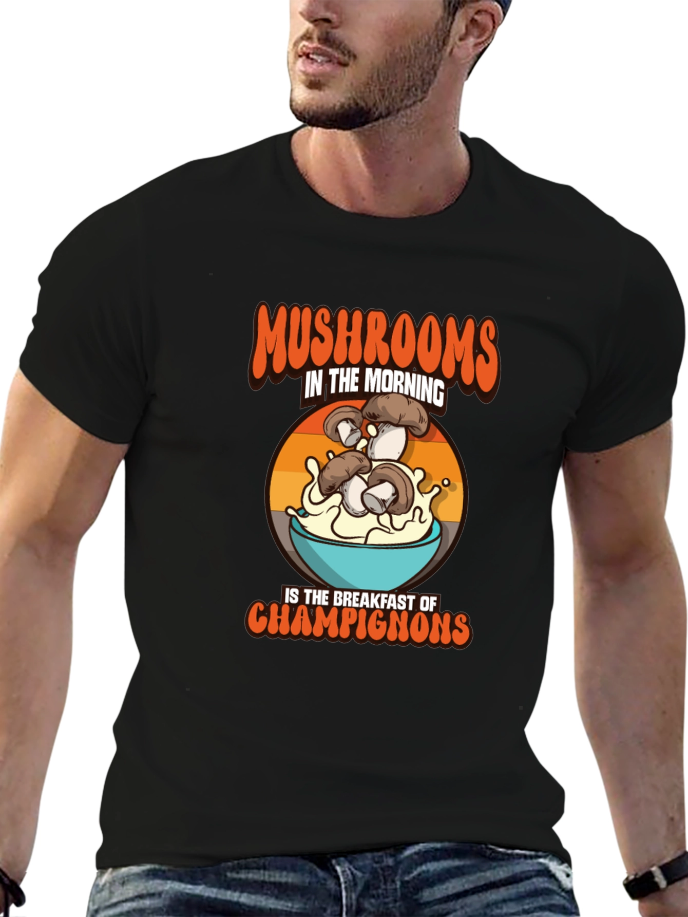 Mushroom Breakfast T-Shirt