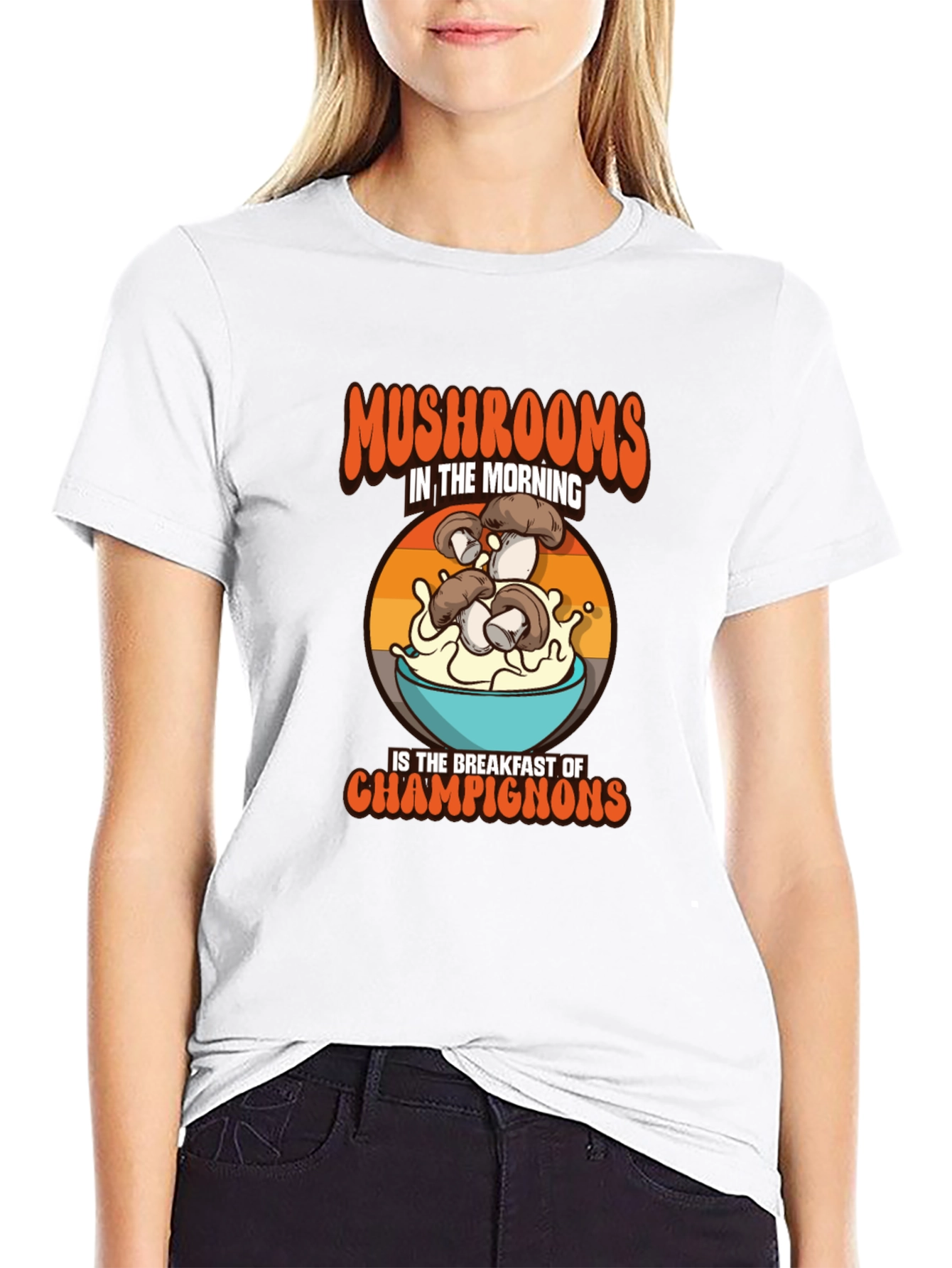 Mushroom Breakfast T-Shirt