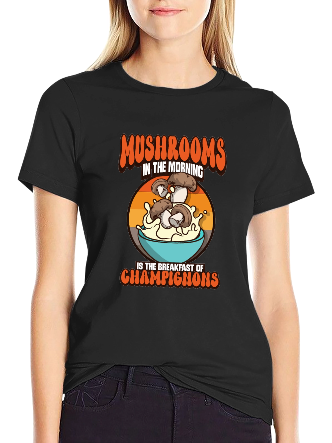 Mushroom Breakfast T-Shirt