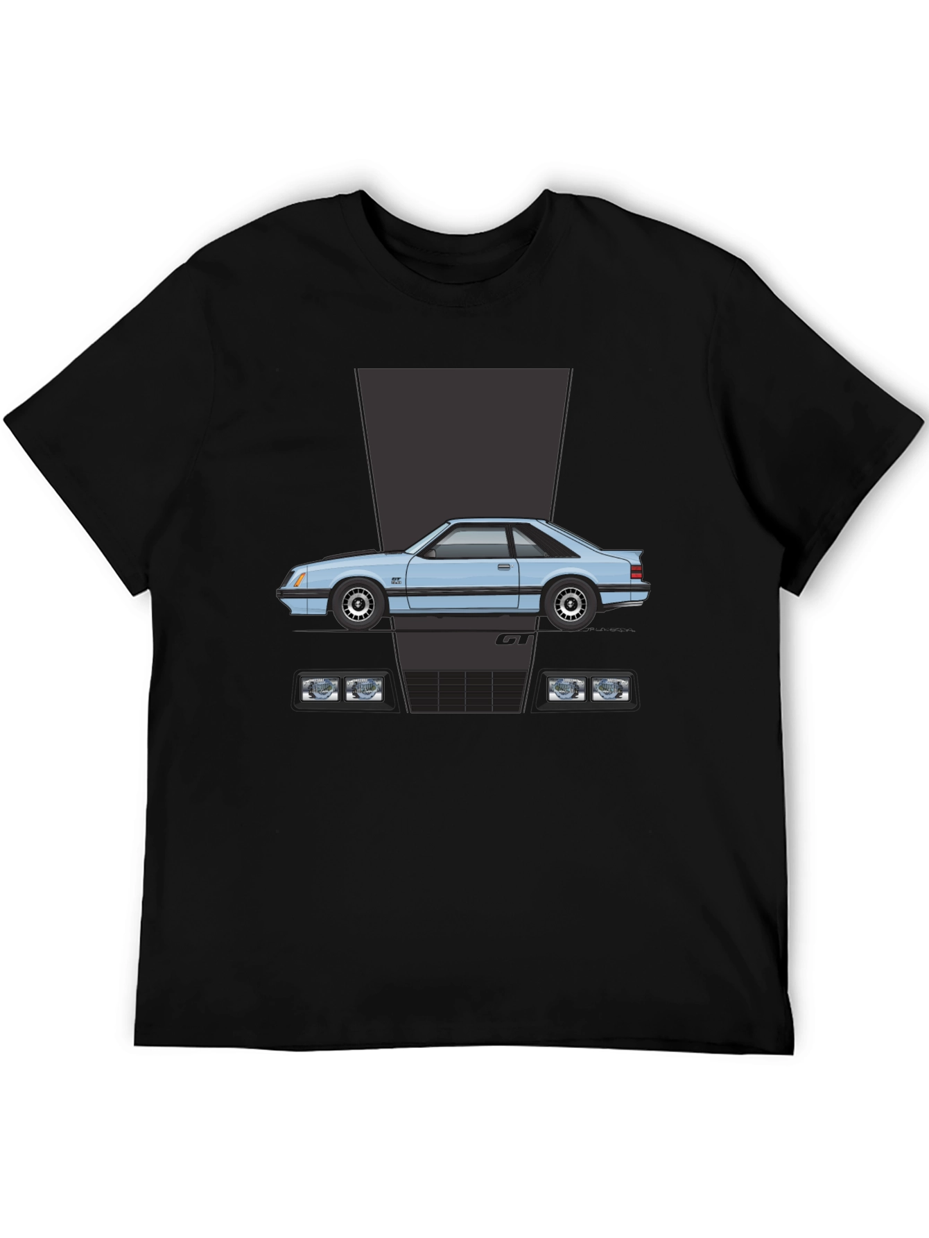 Retro Mustang GT T-Shirt - Classic Car Tee